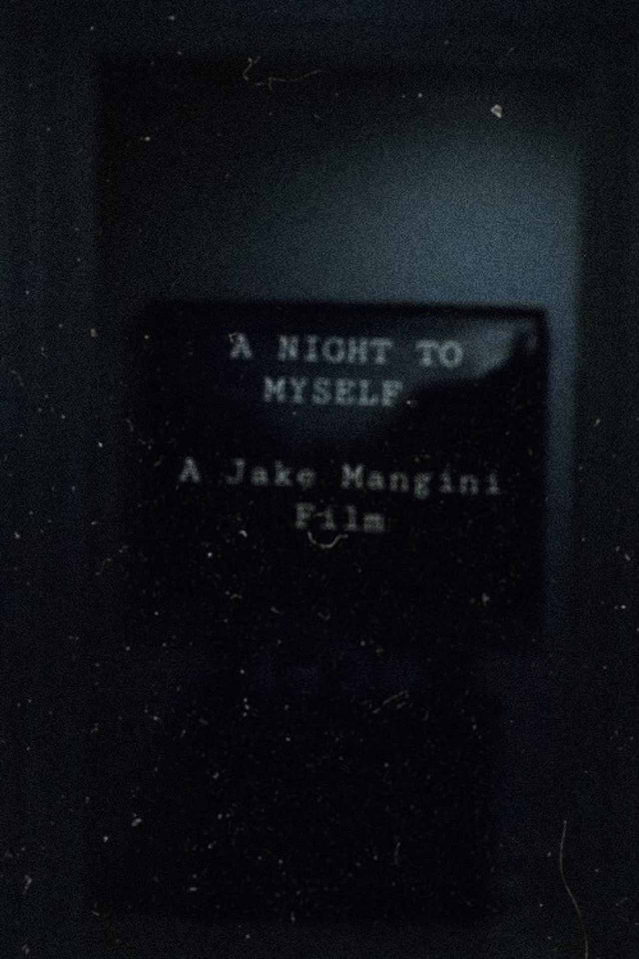A Night To Myself. filmaffisch