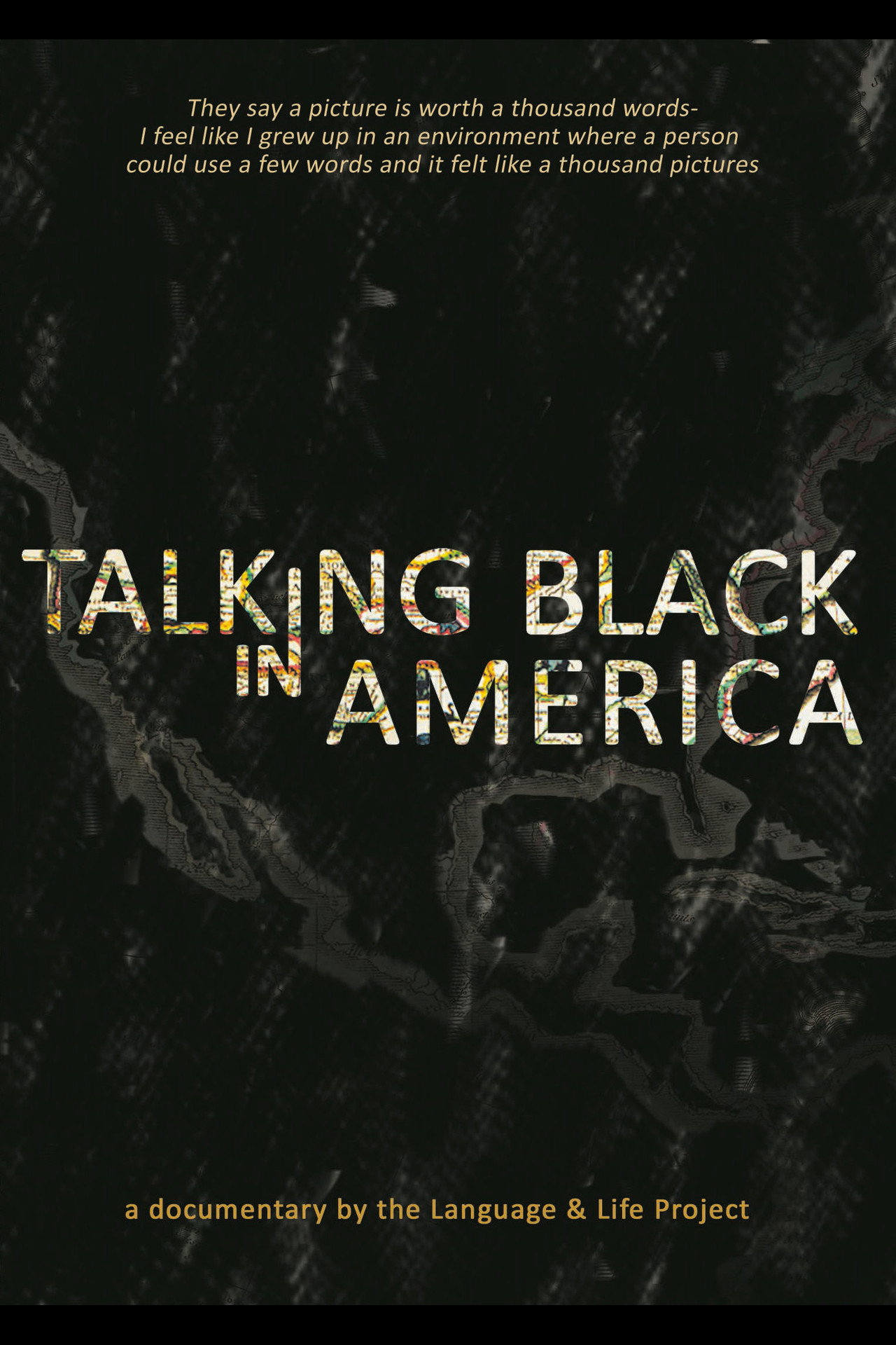 Talking Black in America filmaffisch