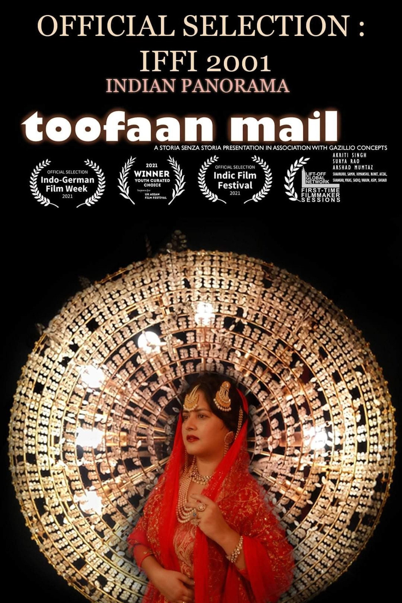Eight Down Toofaan Mail filmaffisch