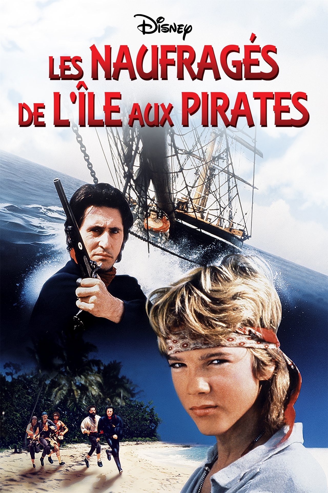 Les Naufragés de l'ile aux pirates poster