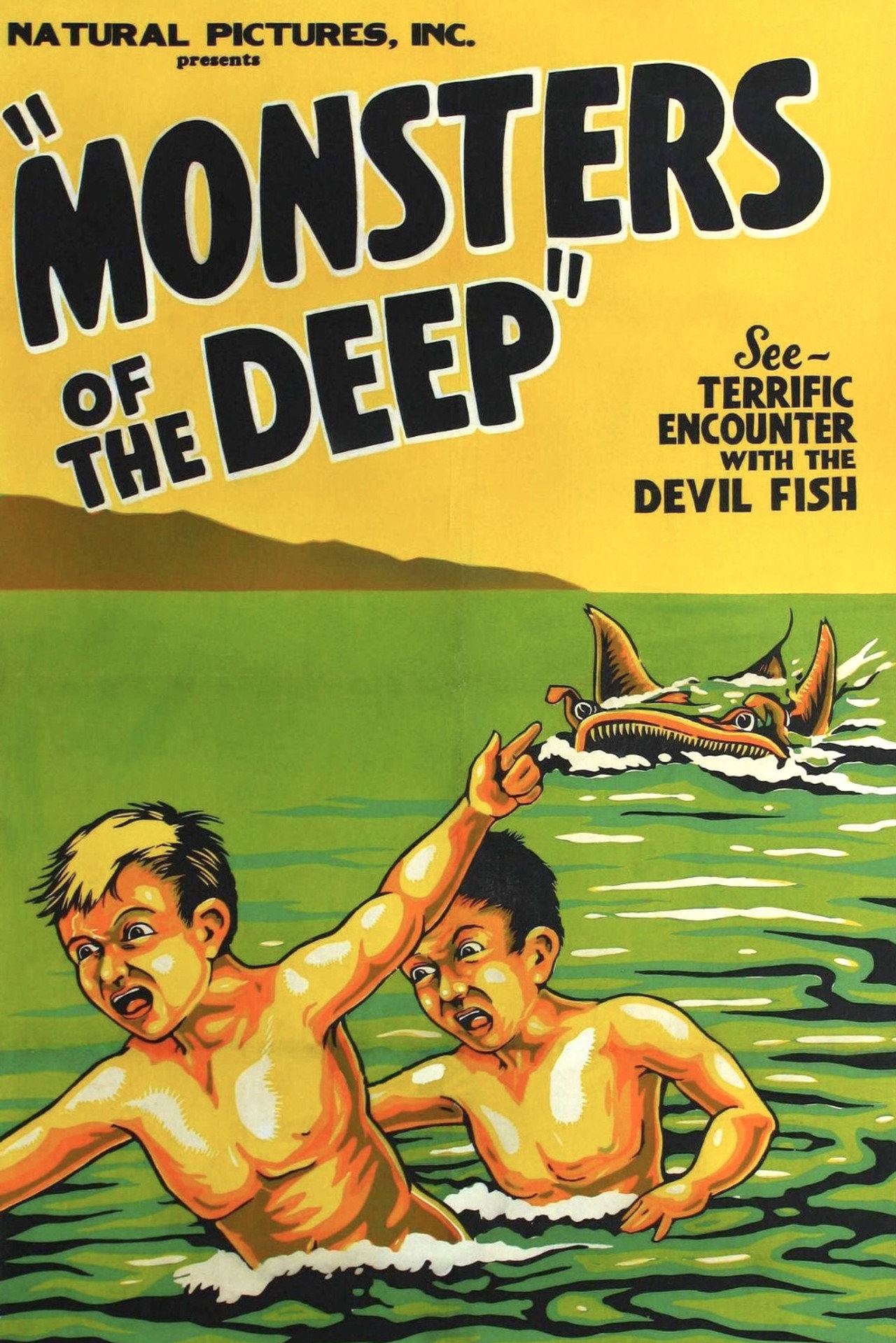 Monsters of the Deep Backdrop