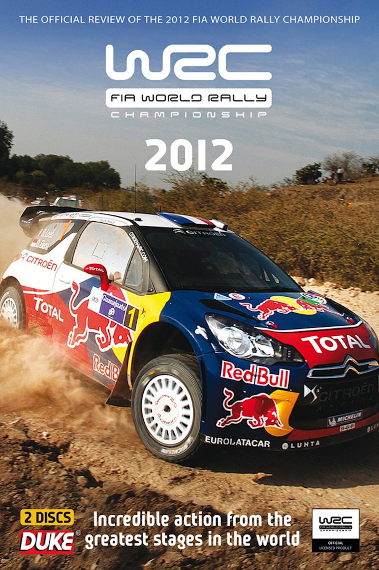 WRC 2012 - FIA World Rally Championship poster