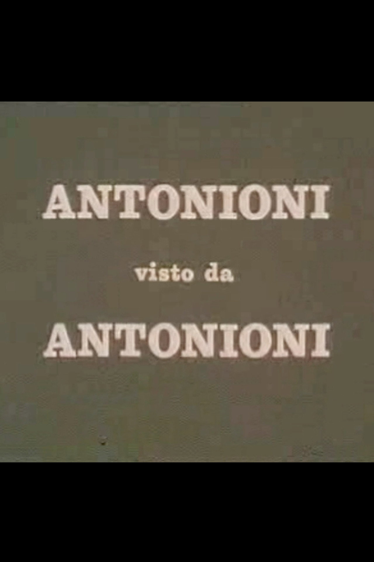 Antonioni visto da Antonioni Backdrop