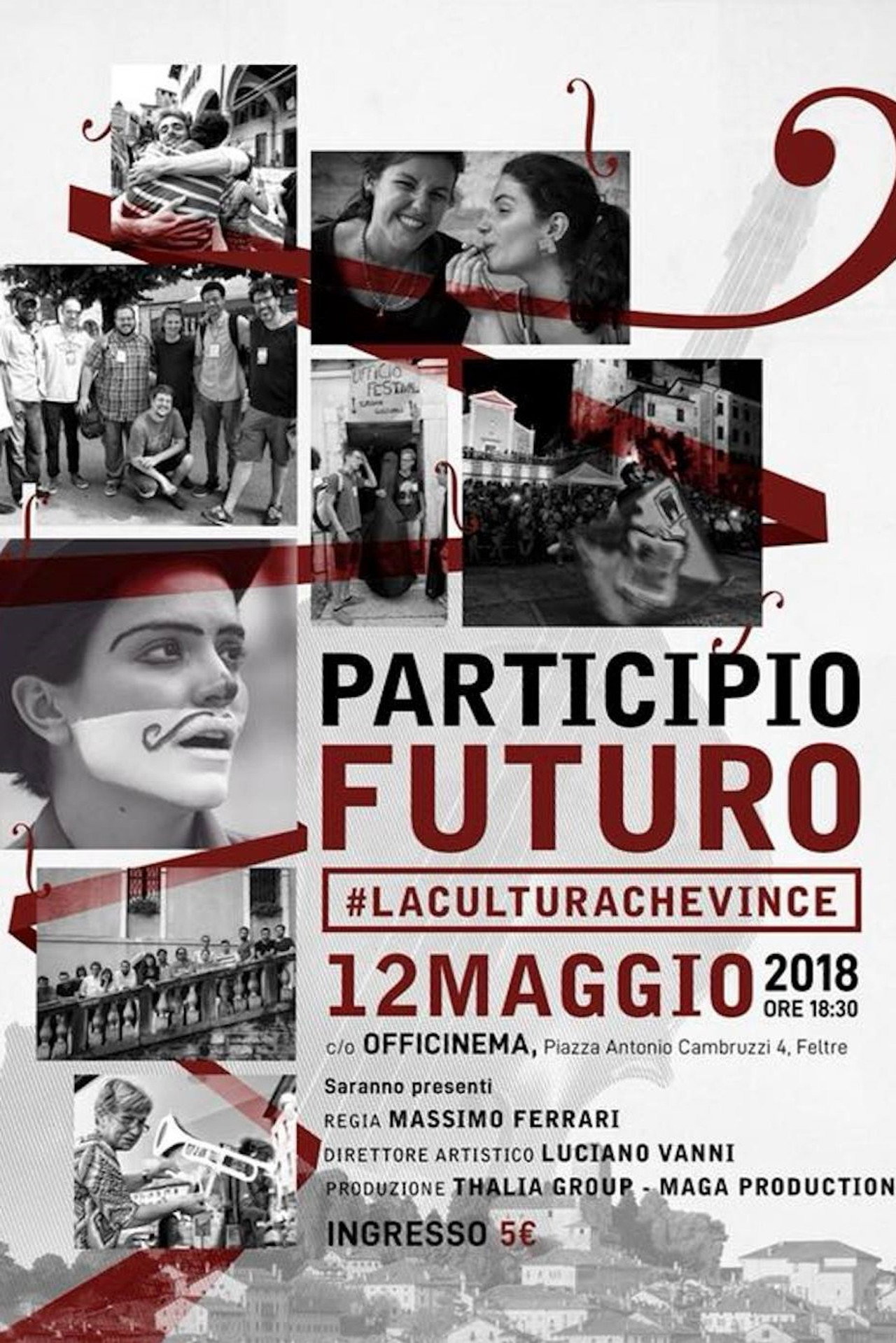 Participio Futuro - #Laculturachevince filmaffisch