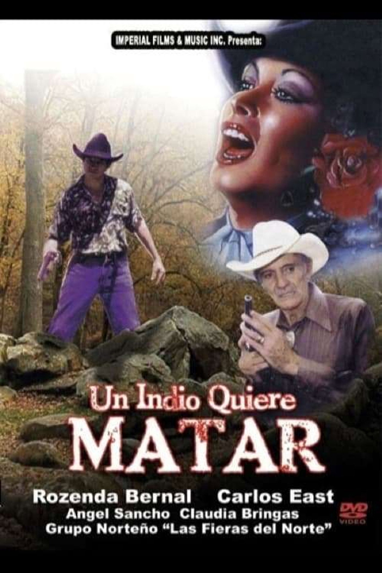 Un indio quiere matar filmaffisch