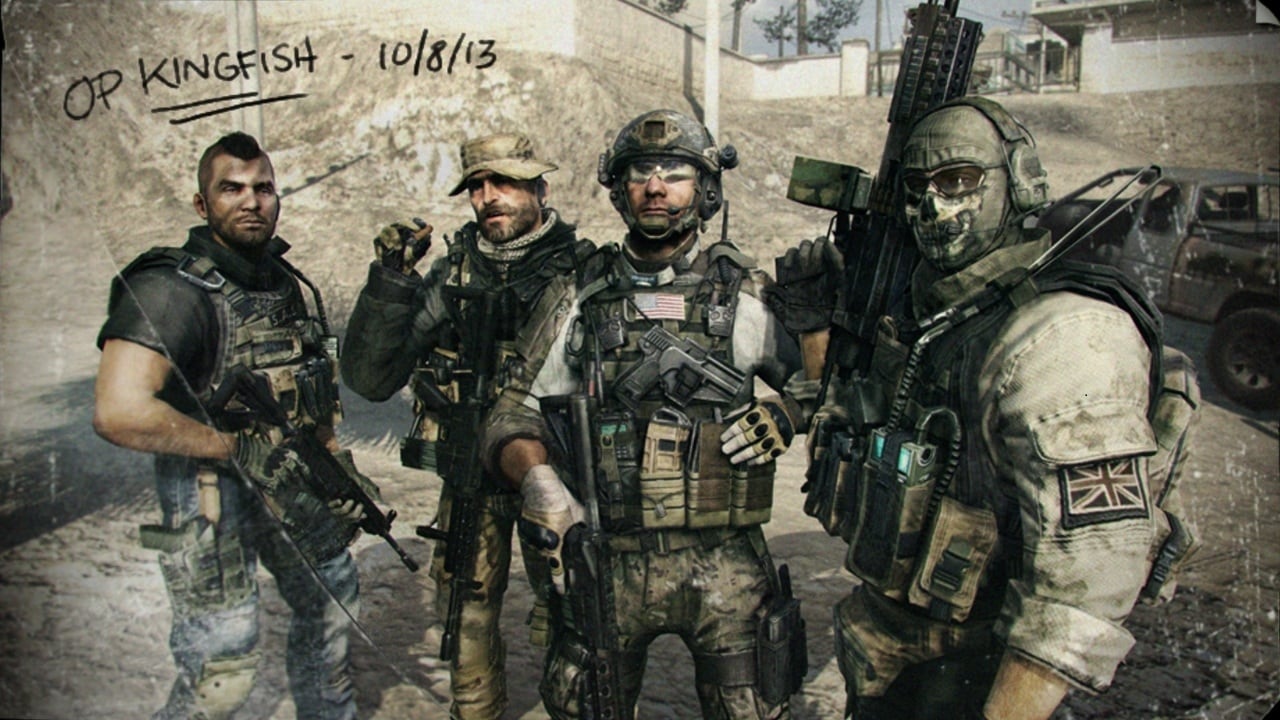 Scen från Call of Duty: Operation Kingfish