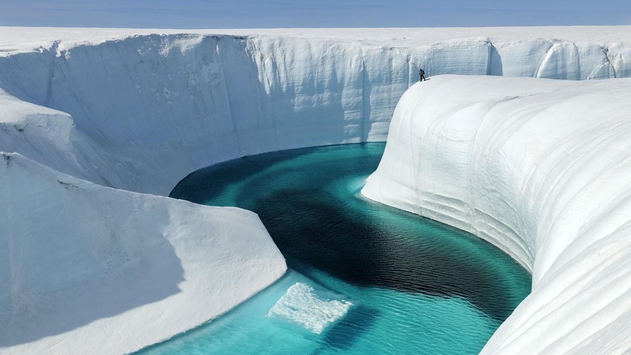 Scen från Chasing Ice