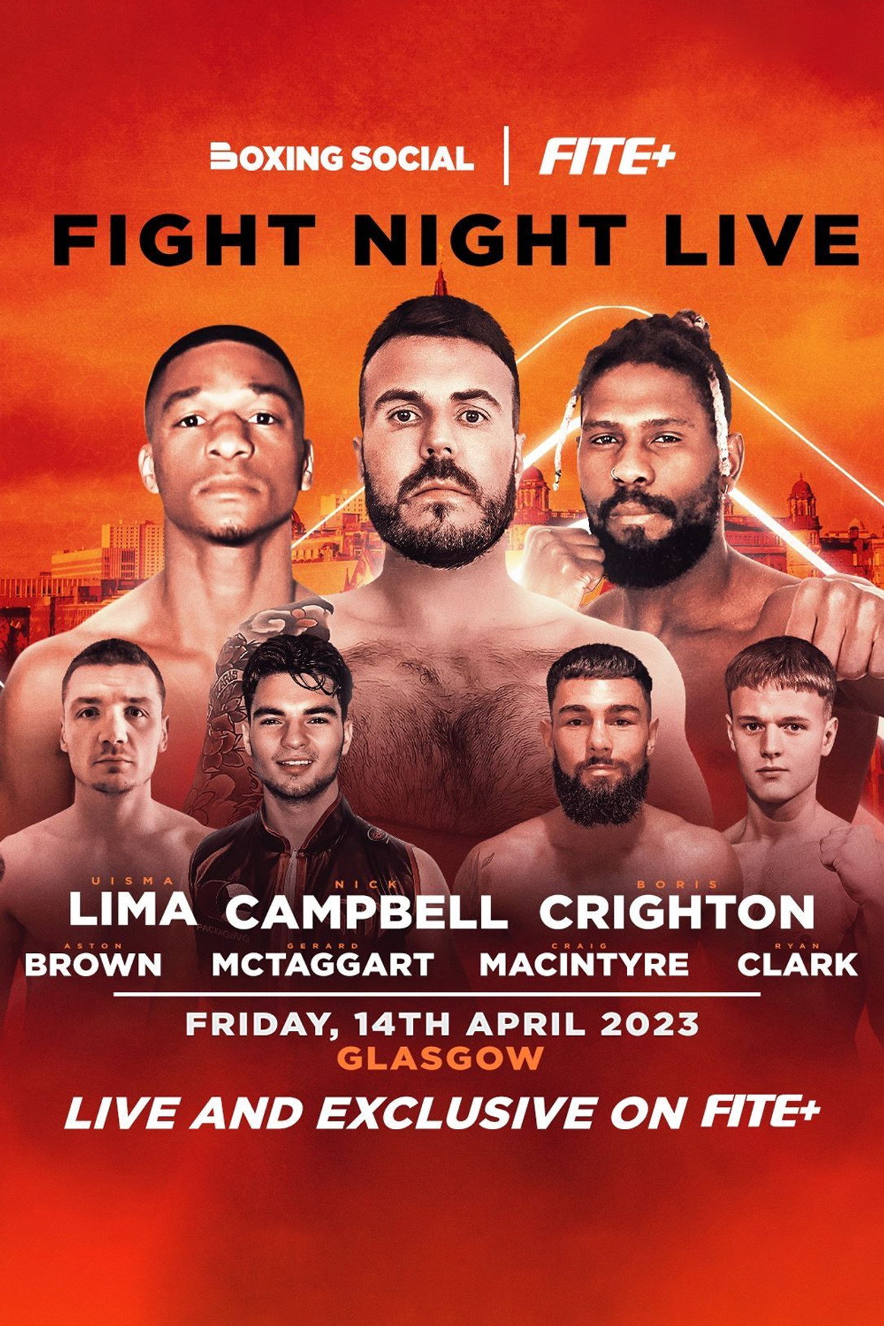 Boxing Social - Fight Night Live filmaffisch