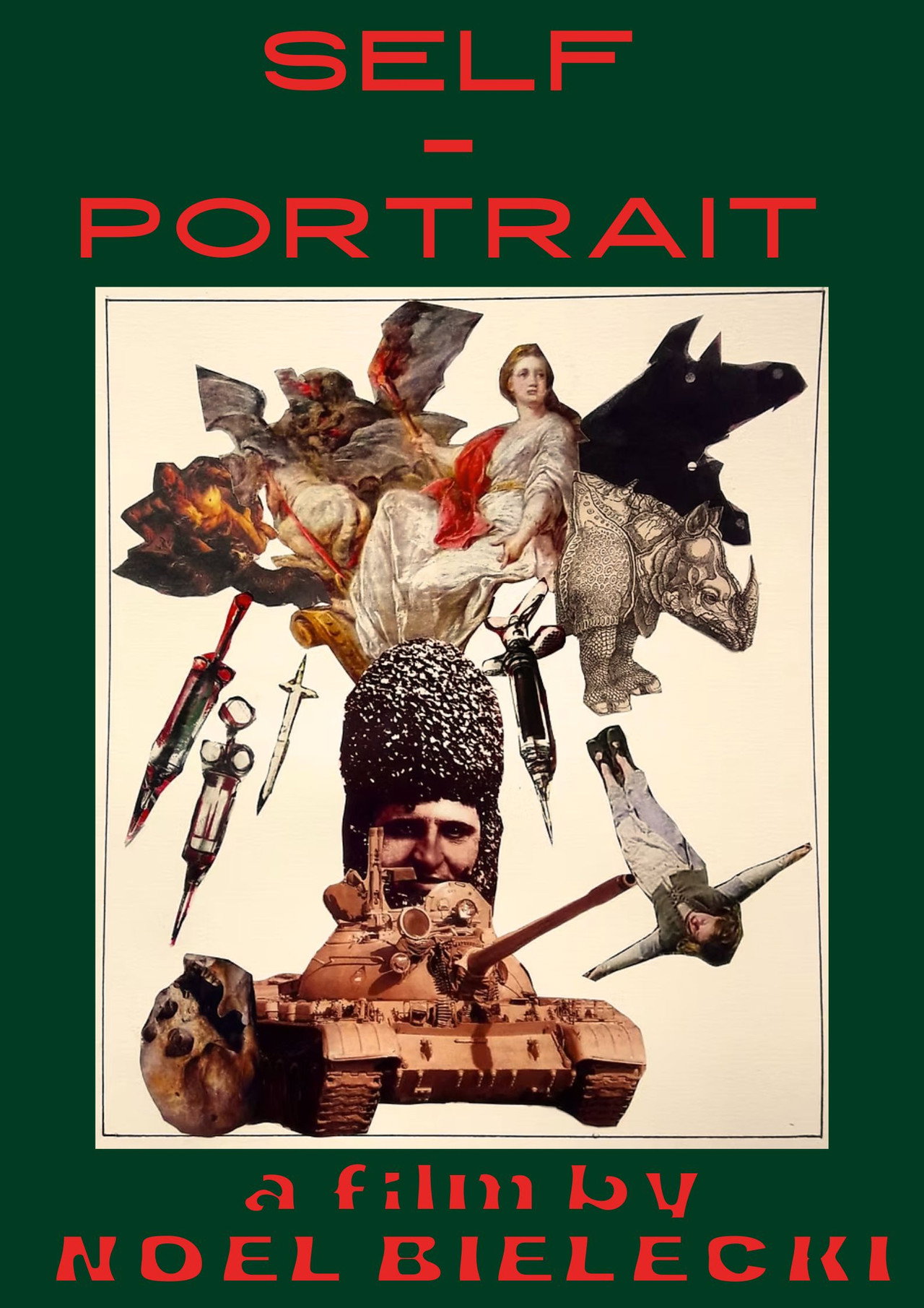 Noel Bielecki's Self Portrait Backdrop