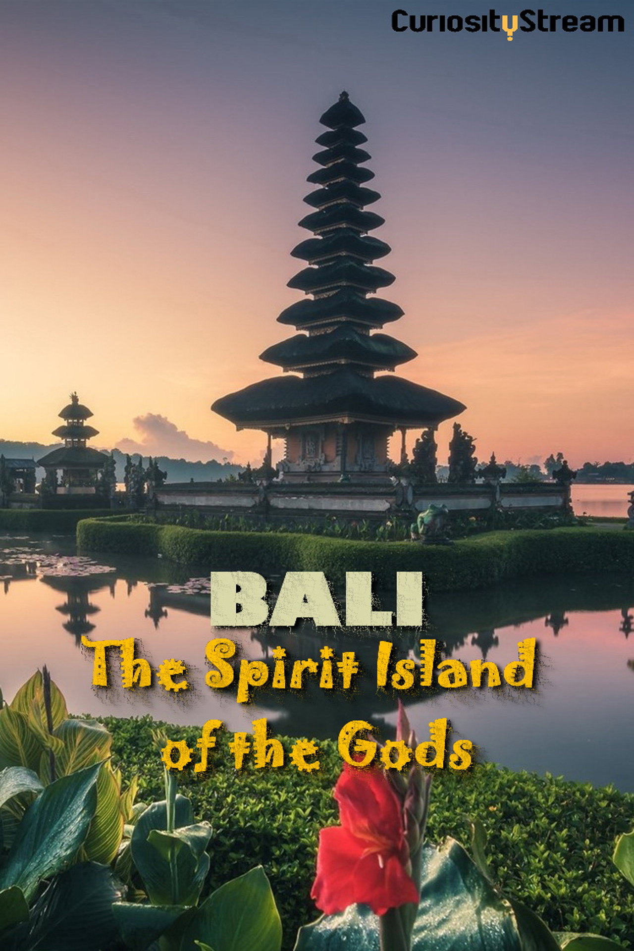 Bali the Spirit Island of Gods filmaffisch