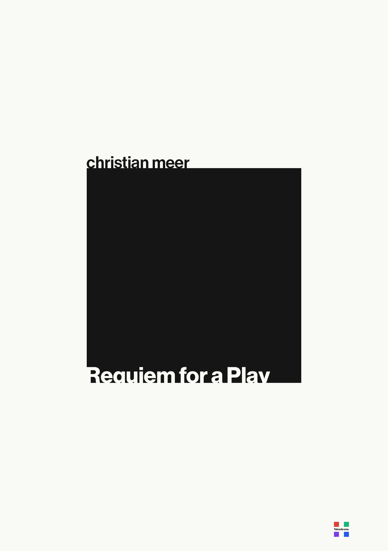 Requiem For a Play