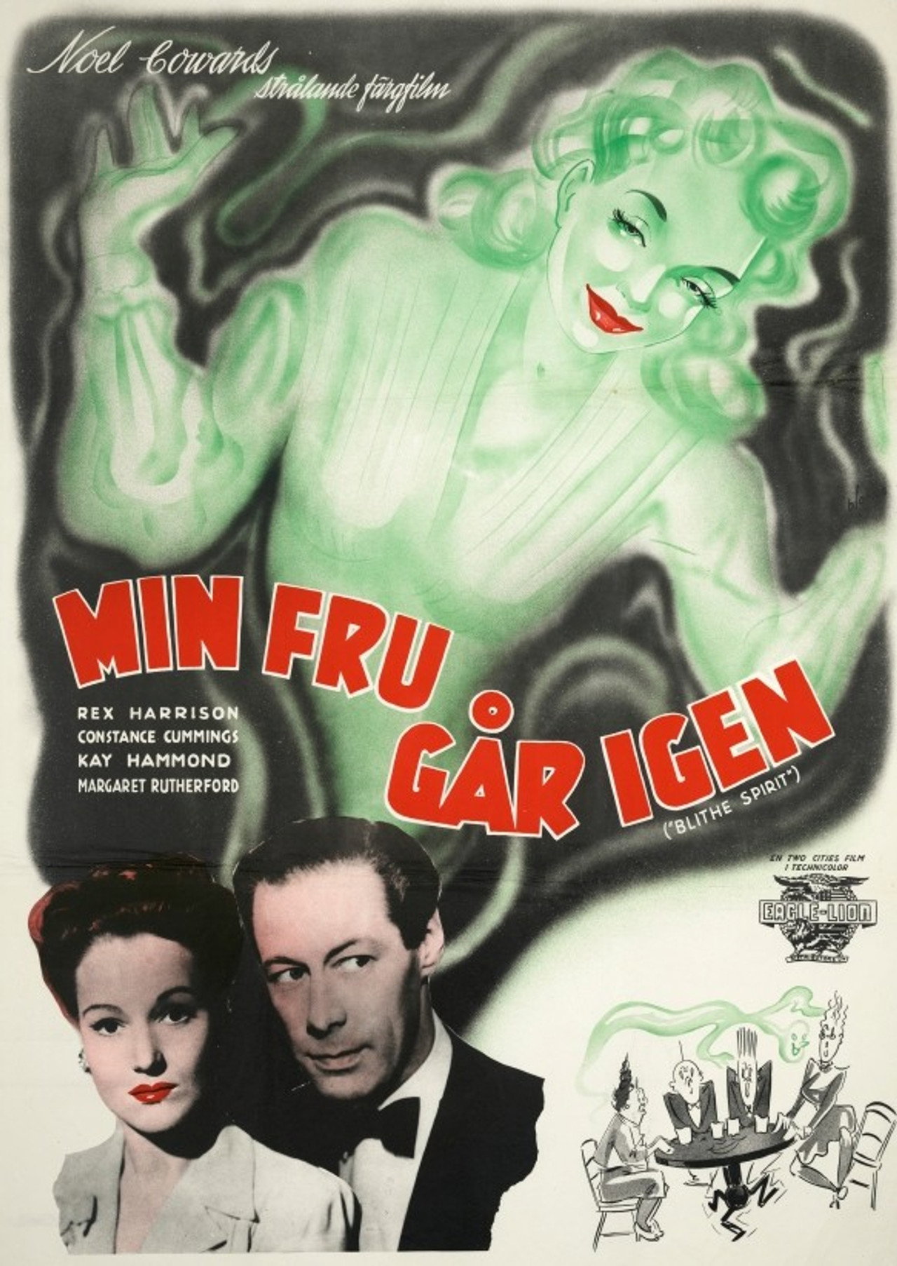 Min fru går igen filmaffisch