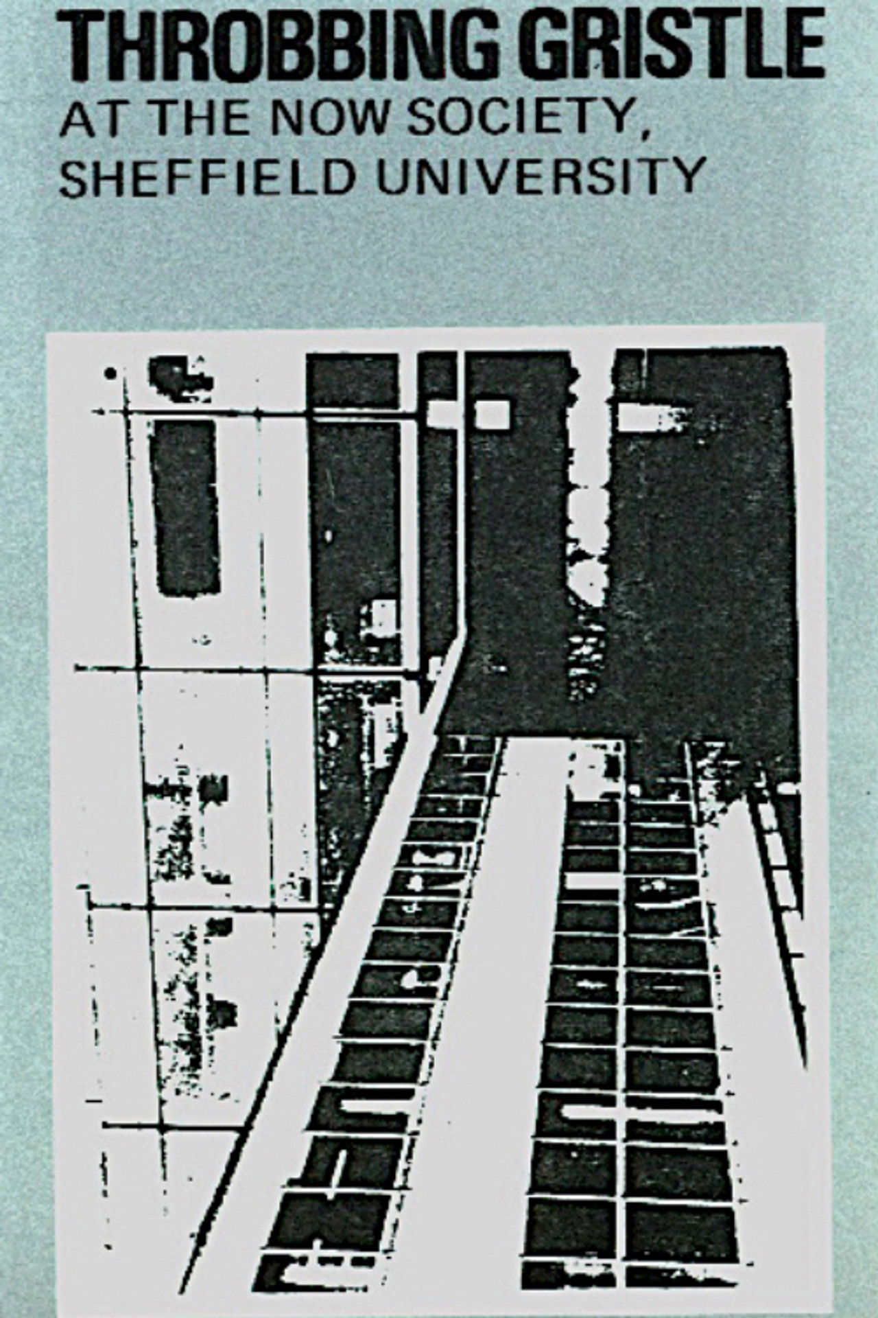 Throbbing Gristle: Live at Sheffield University Backdrop