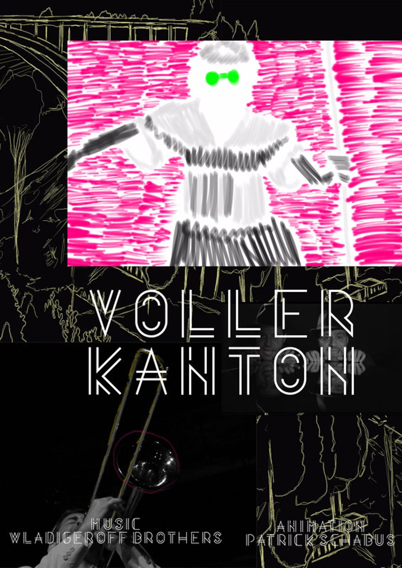 Wladigeroff Brothers - Volle(r) Kanton Backdrop