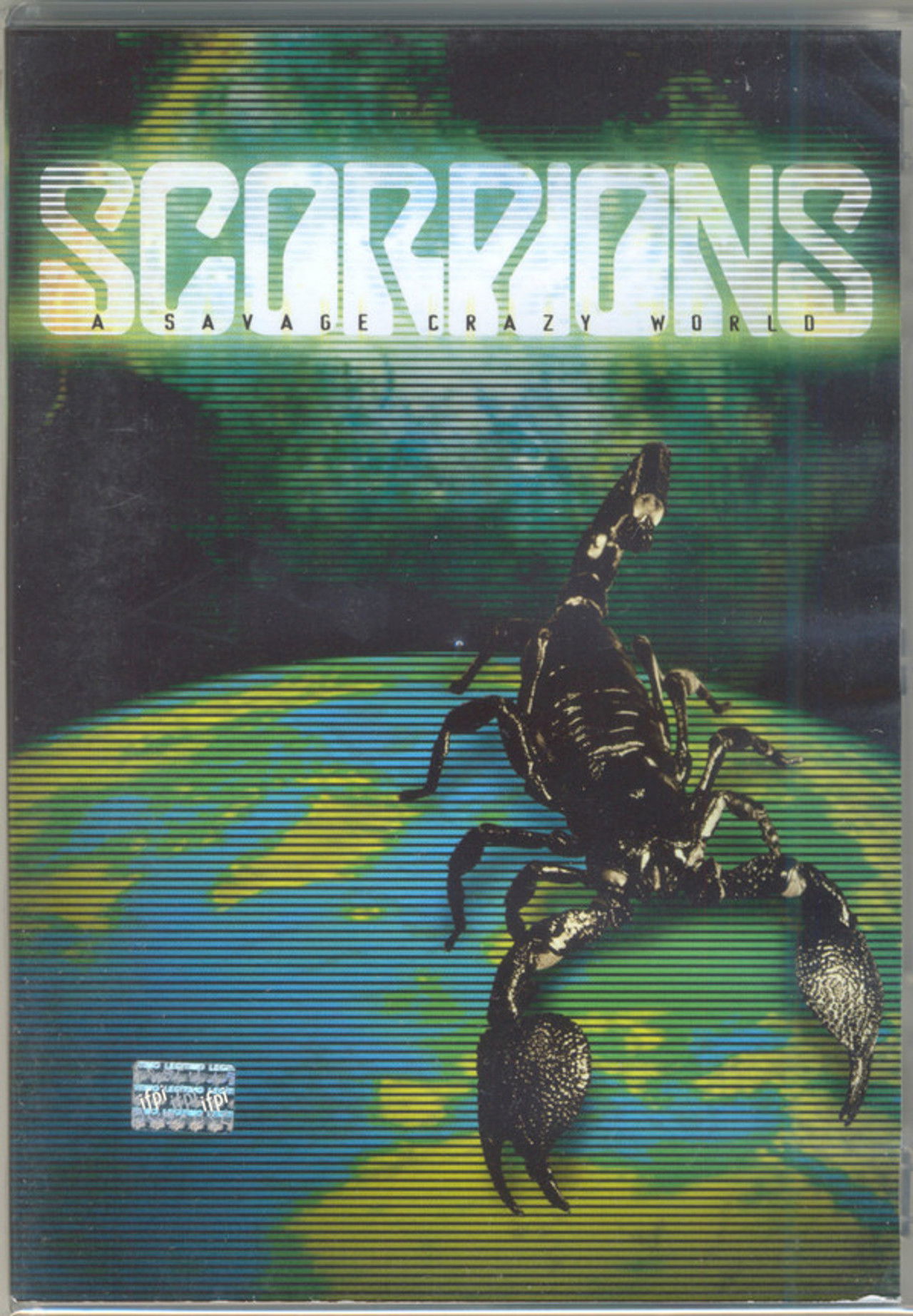 Scorpions - Savage Crazy World Backdrop