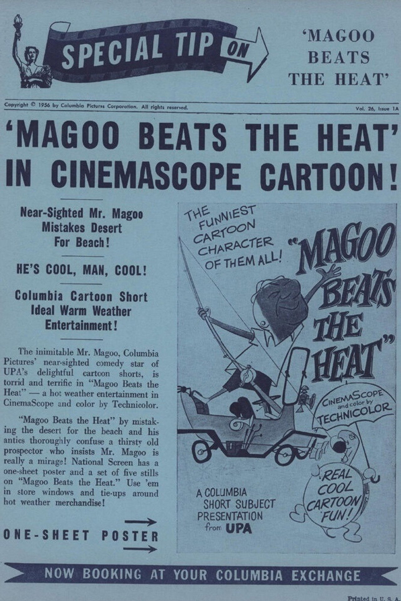 Magoo Beats the Heat filmaffisch
