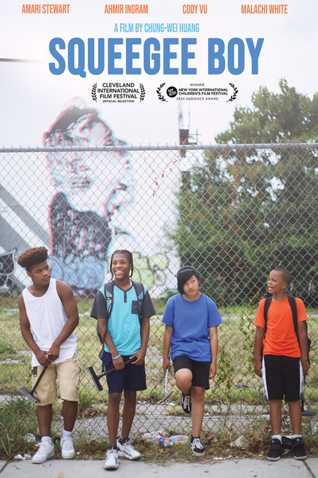 Squeegee Boy Backdrop