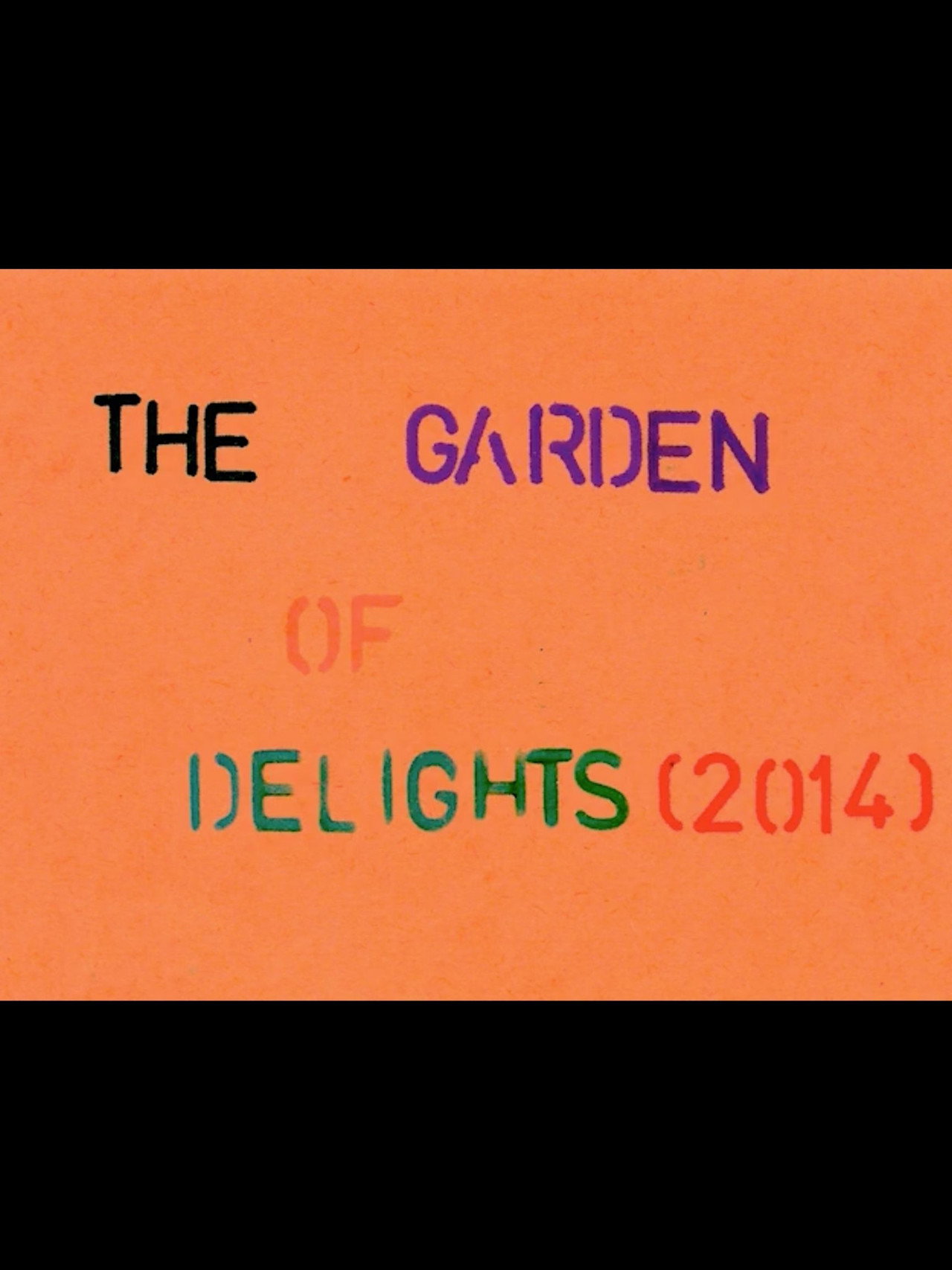 The Garden of Delights filmaffisch