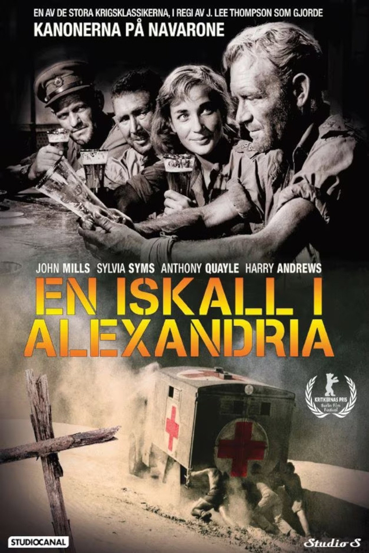 En iskall i Alexandria filmaffisch