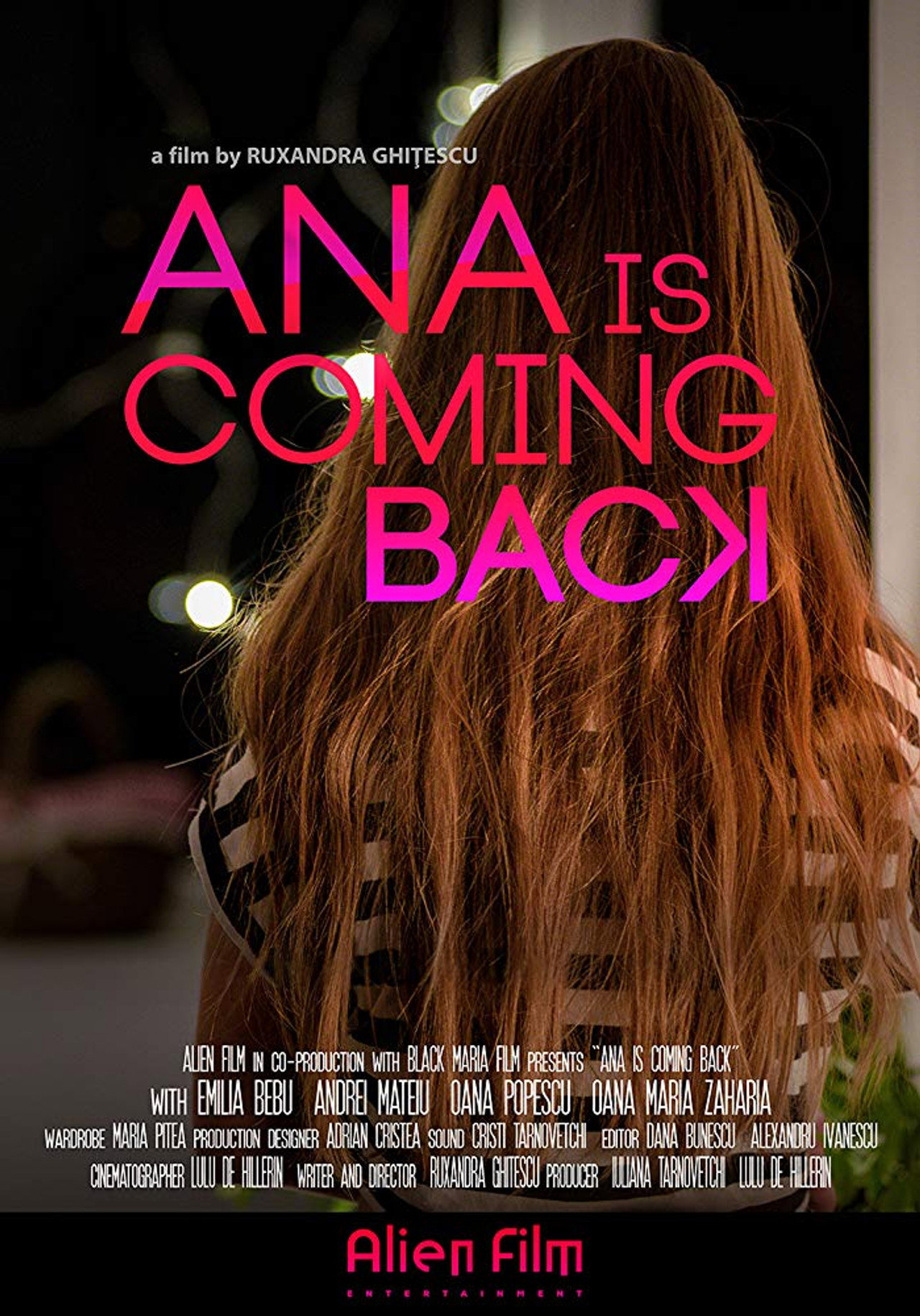 Ana is Coming Back filmaffisch