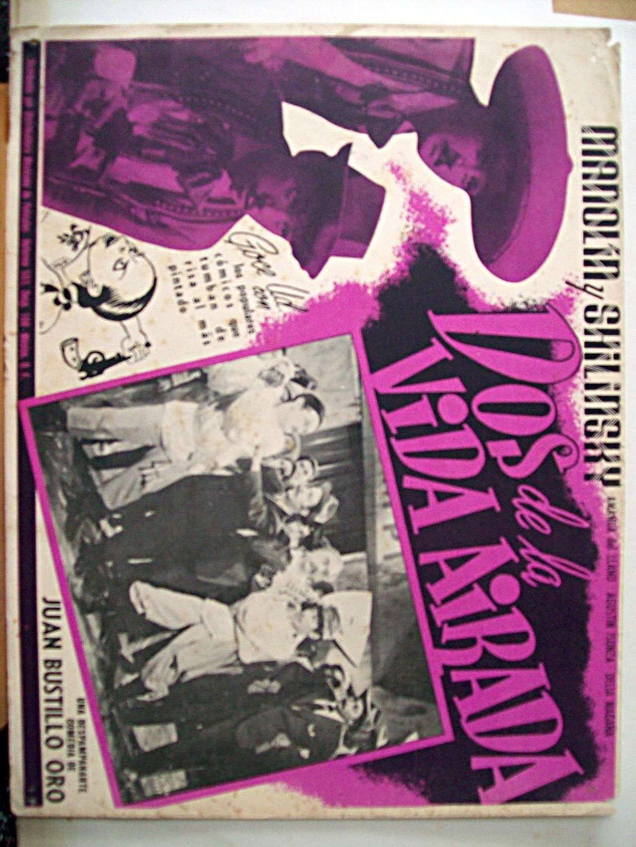 Dos de la vida airada Backdrop