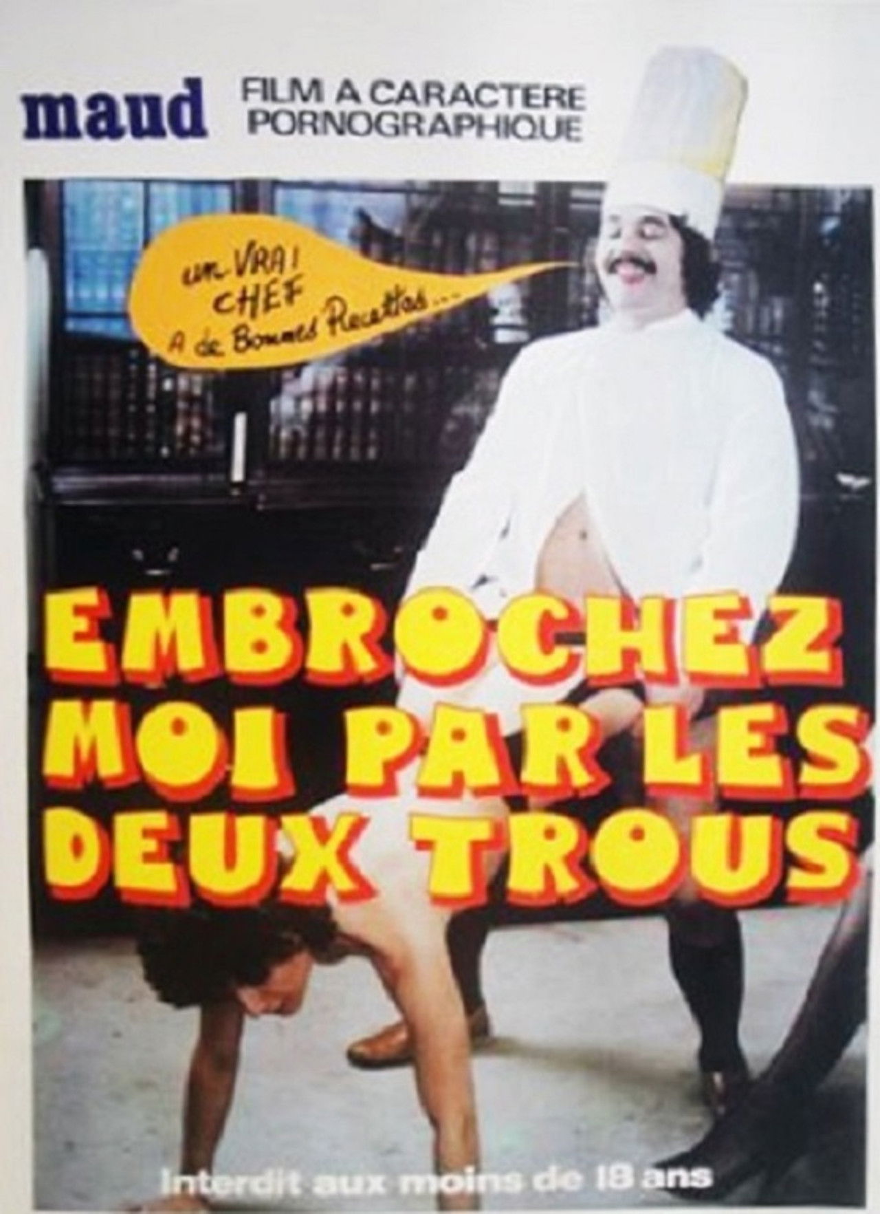 Embrochez-moi par les deux trous Backdrop