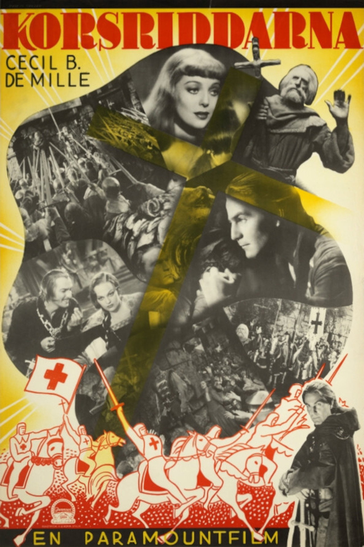 Korsriddarna filmaffisch