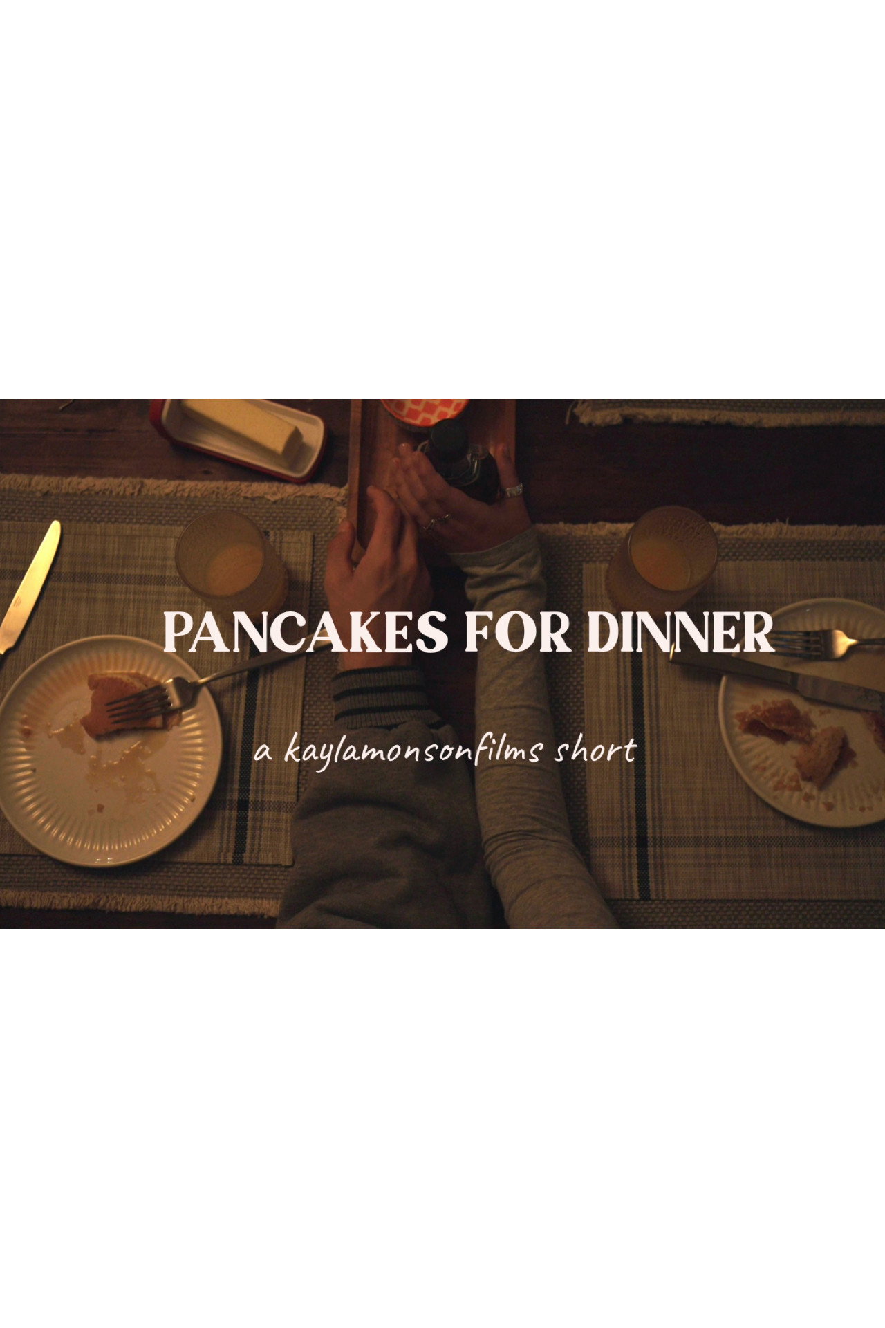 Pancakes for Dinner - Short Film filmaffisch