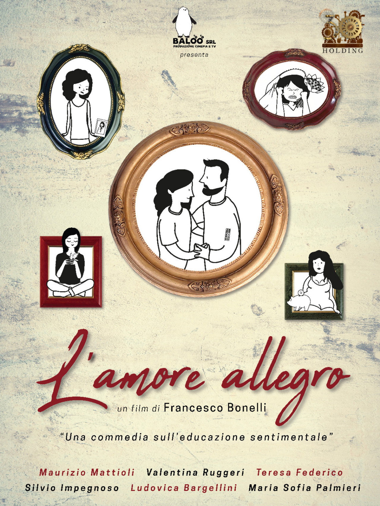 L'amore allegro Backdrop
