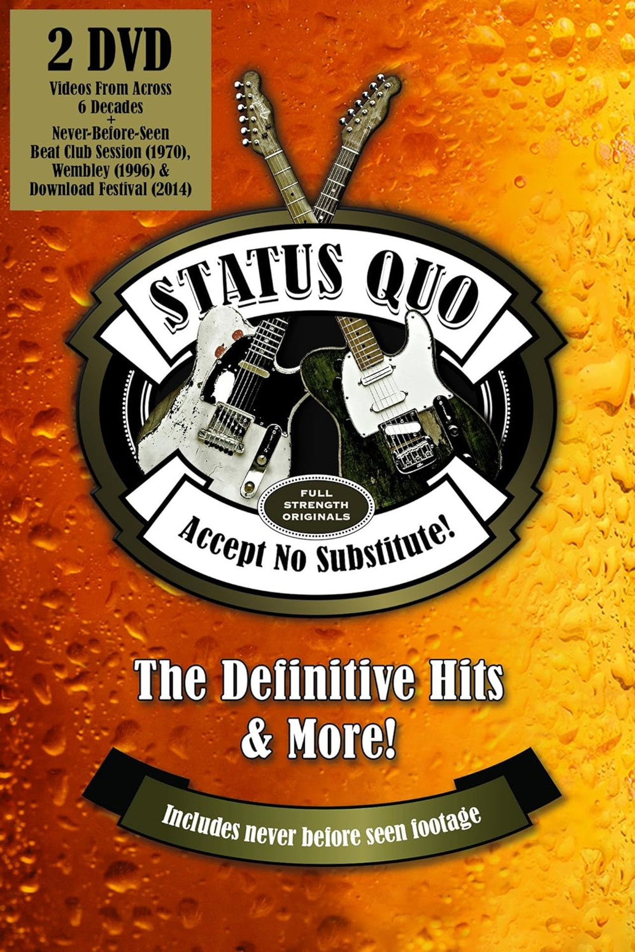 Status Quo: Accept No Substitute! - The Definitive Hits & More! Backdrop