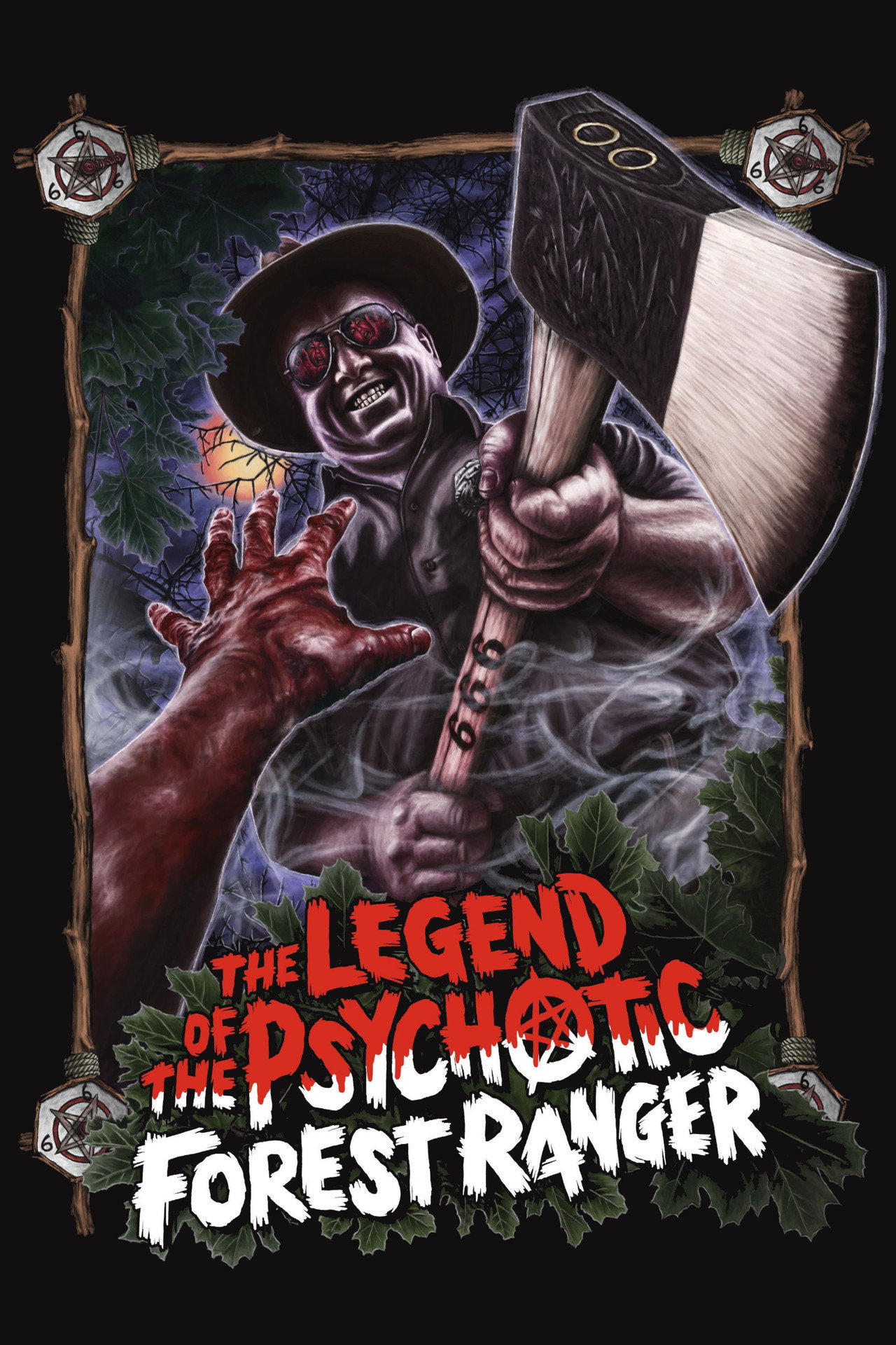 The Legend of the Psychotic Forest Ranger filmaffisch