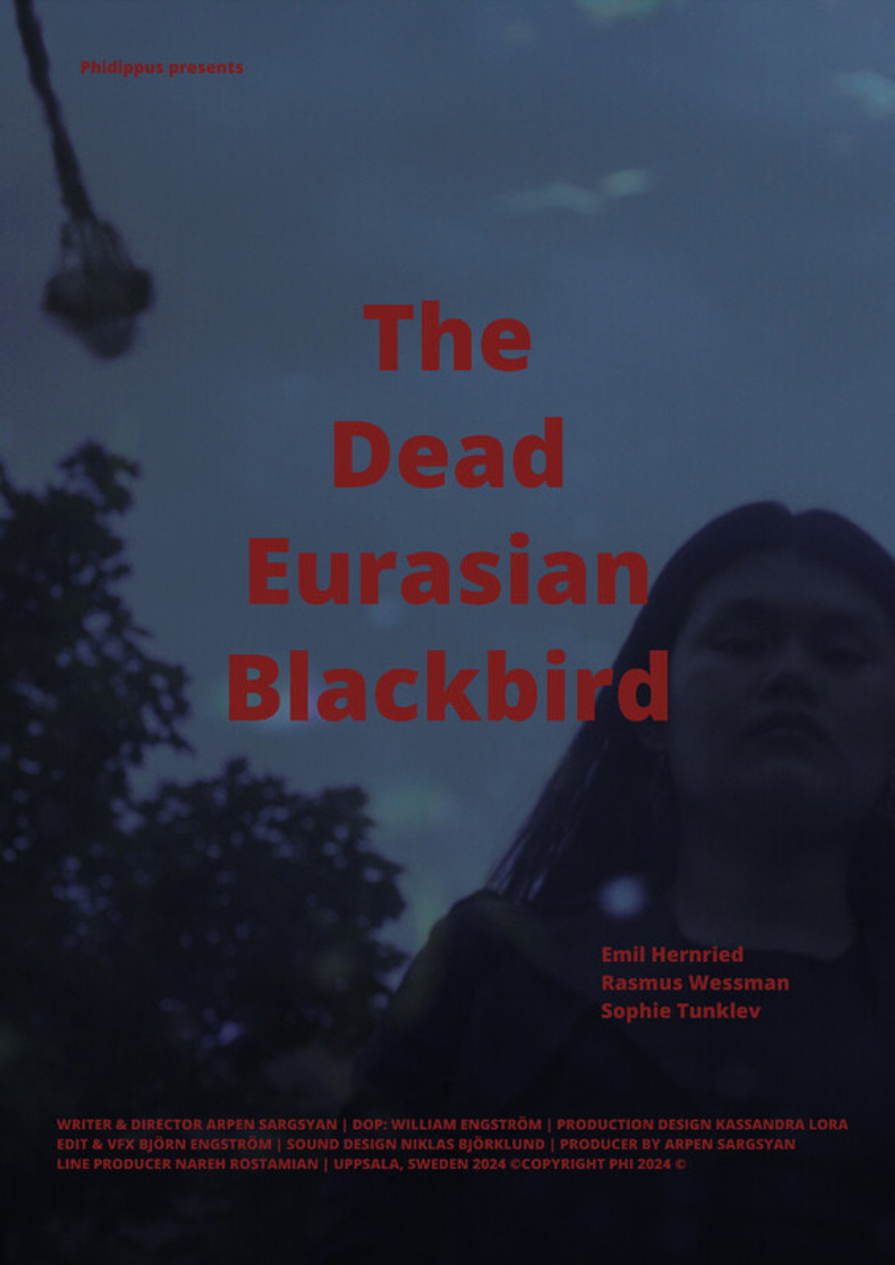 The Dead Eurasian Blackbird filmaffisch