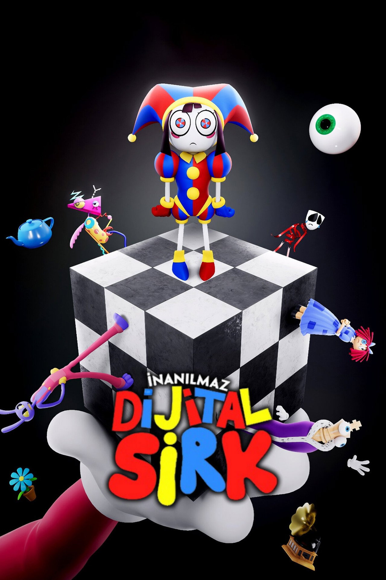 İnanılmaz Dijital Sirk Poster