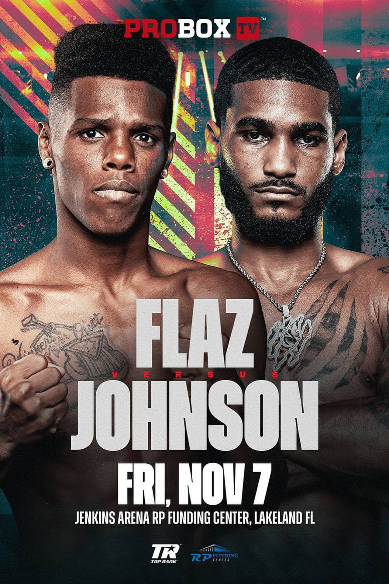 Nicklaus Flaz vs. Delante Johnson filmaffisch