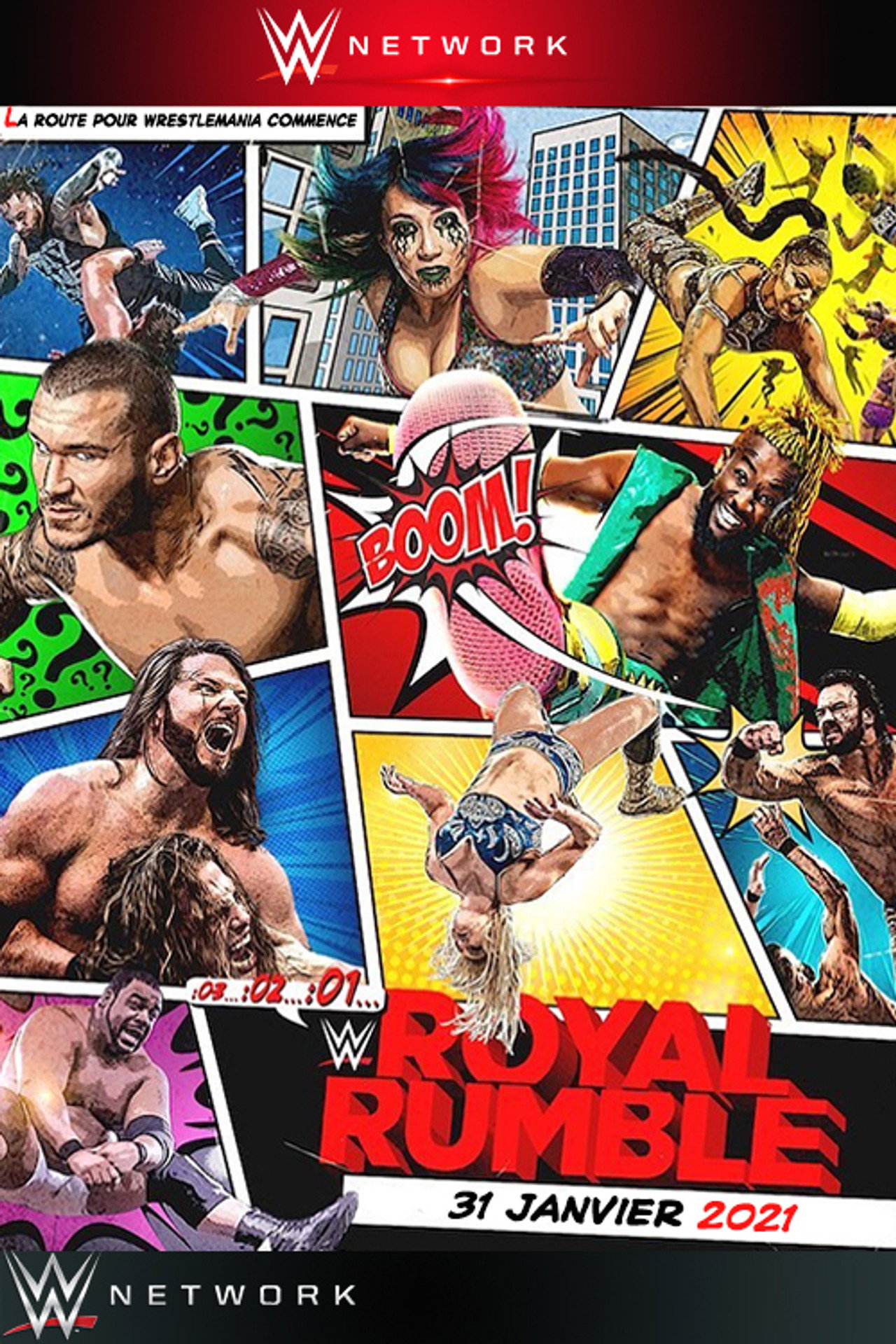 WWE Royal Rumble 2021 poster