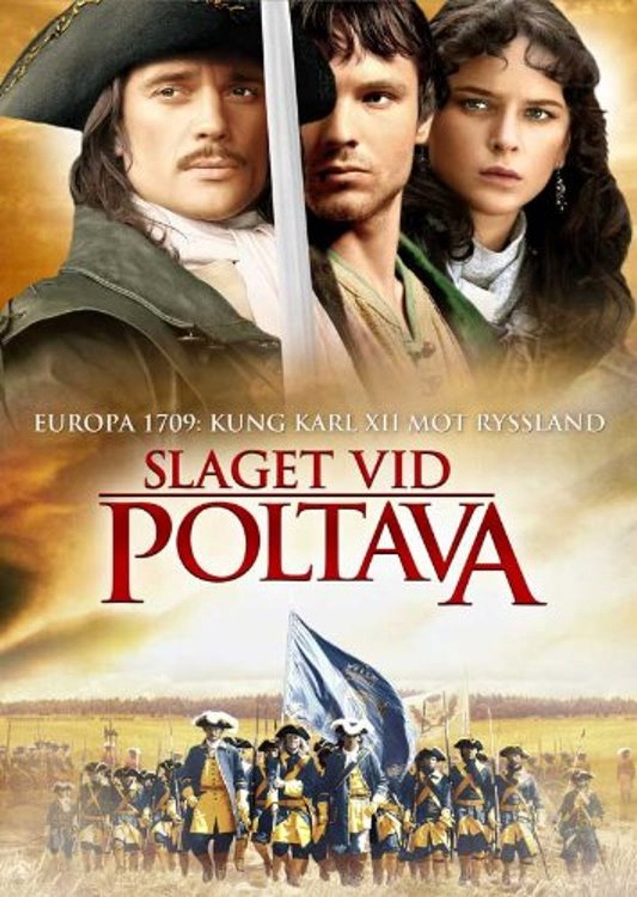 Slaget vid Poltava filmaffisch