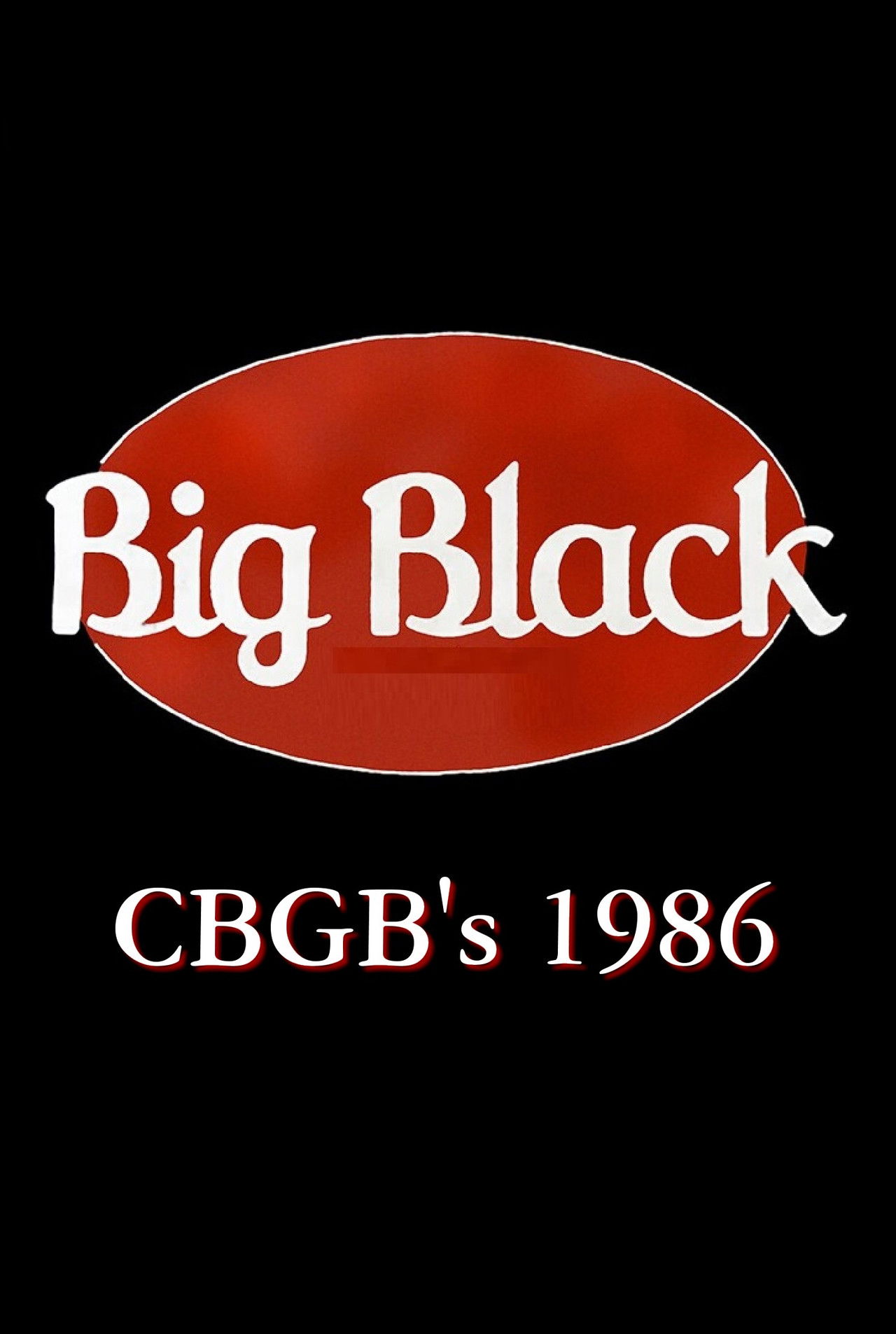 Big Black: Live at CBGB's Backdrop