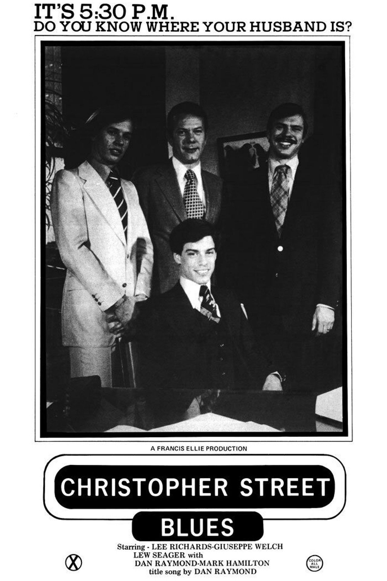 Christopher Street Blues Backdrop