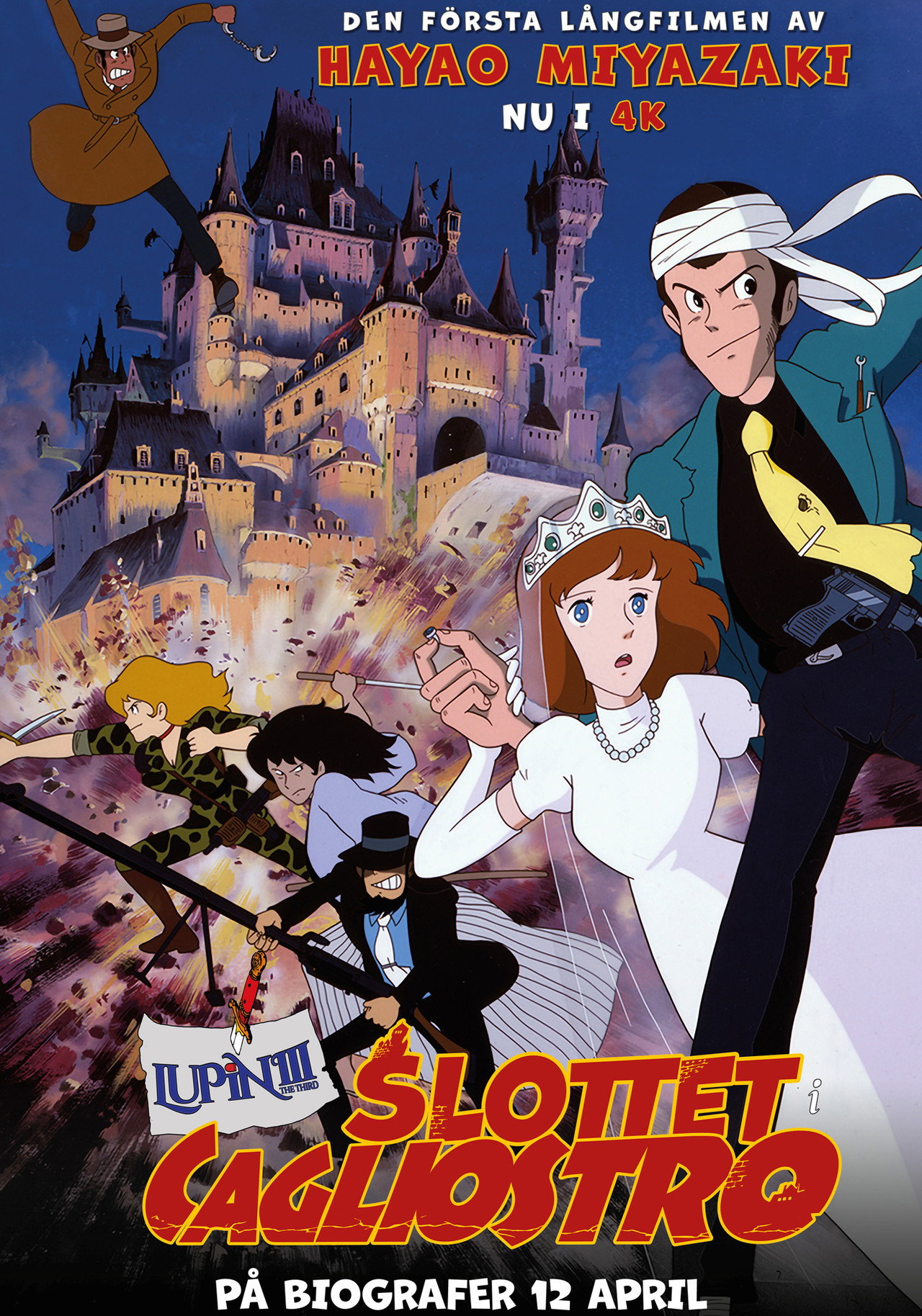 Slottet i Cagliostro filmaffisch