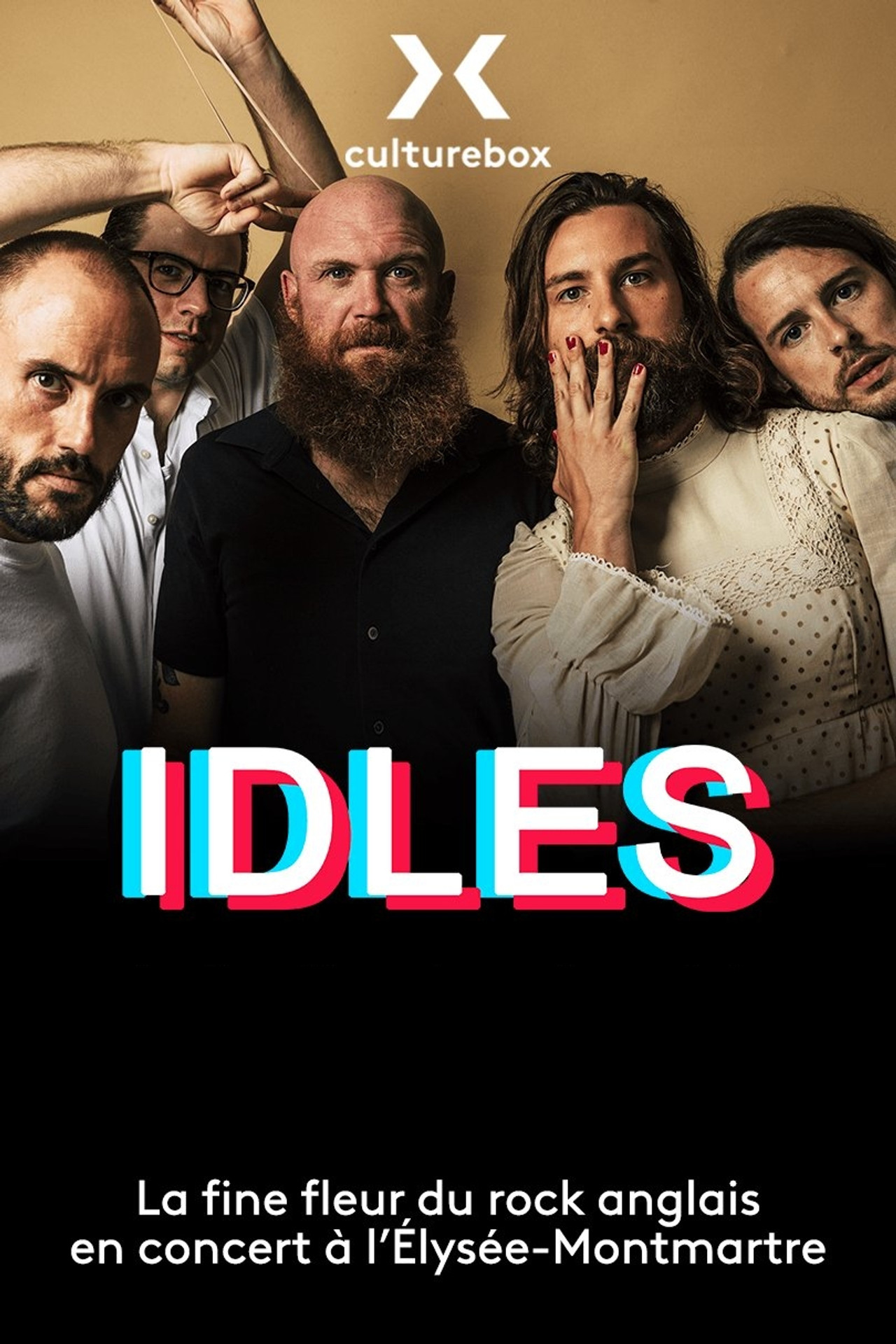 IDLES en concert à l’Élysée-Montmartre filmaffisch