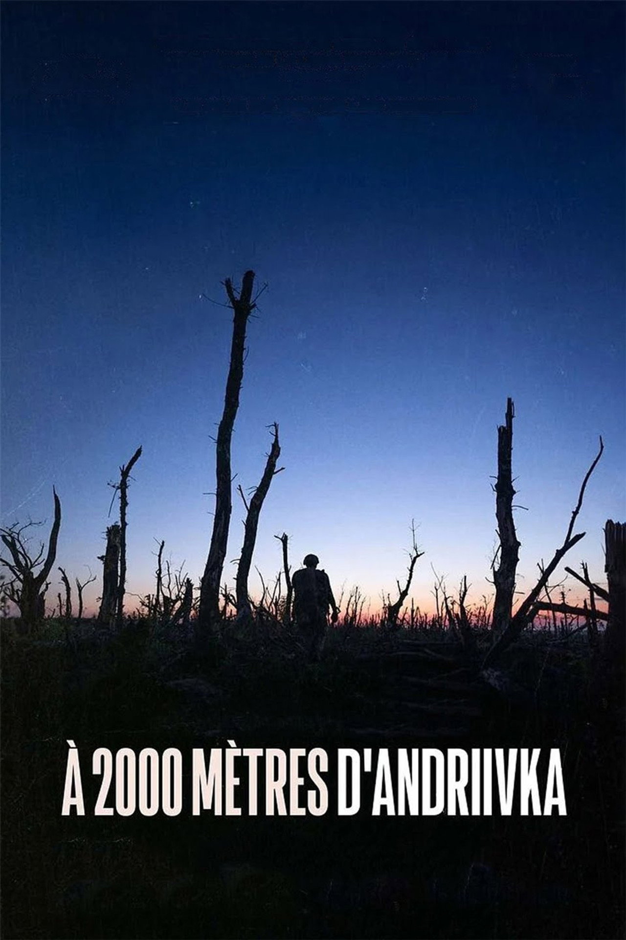 À 2000 mètres d'Andriivka poster