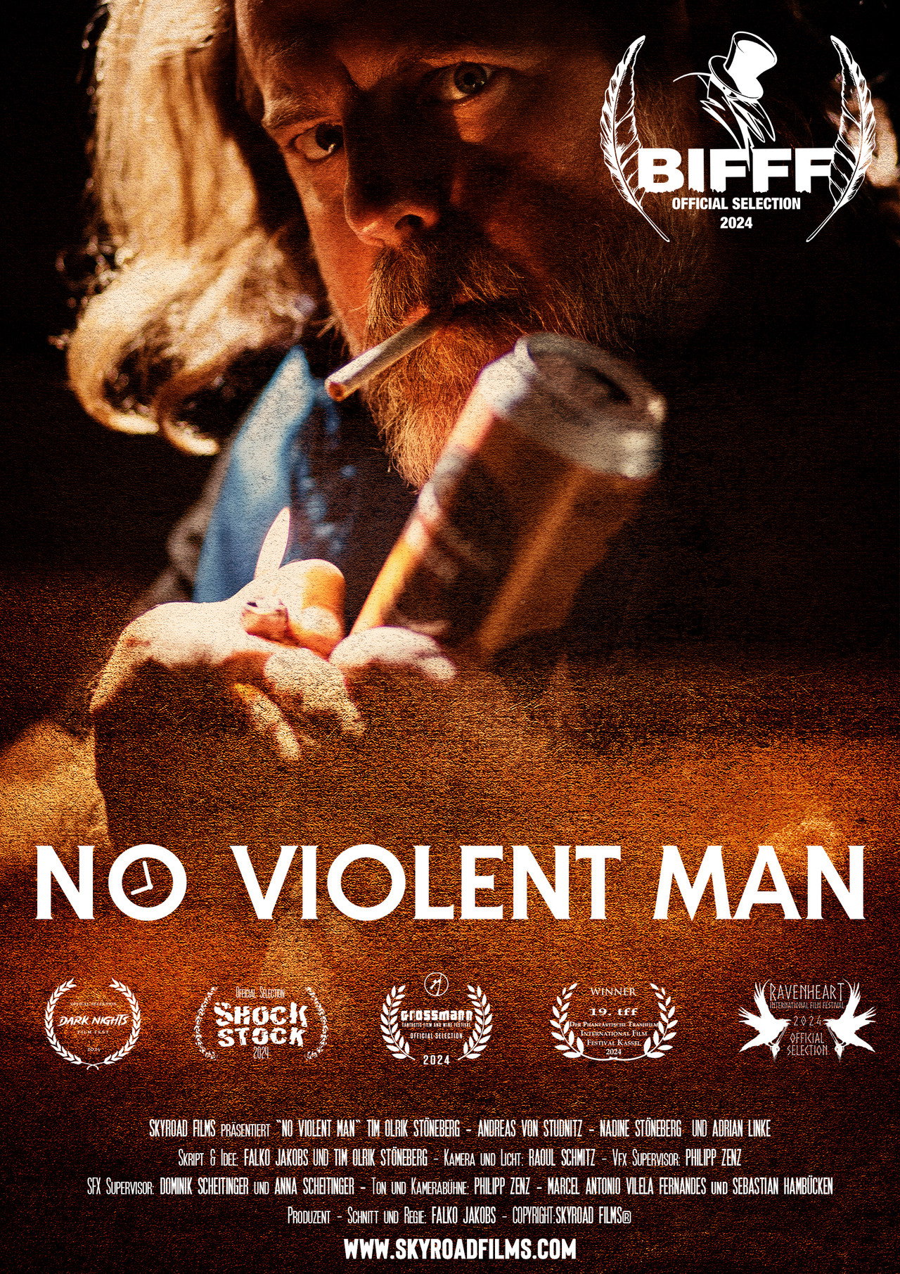 No Violent Man Backdrop
