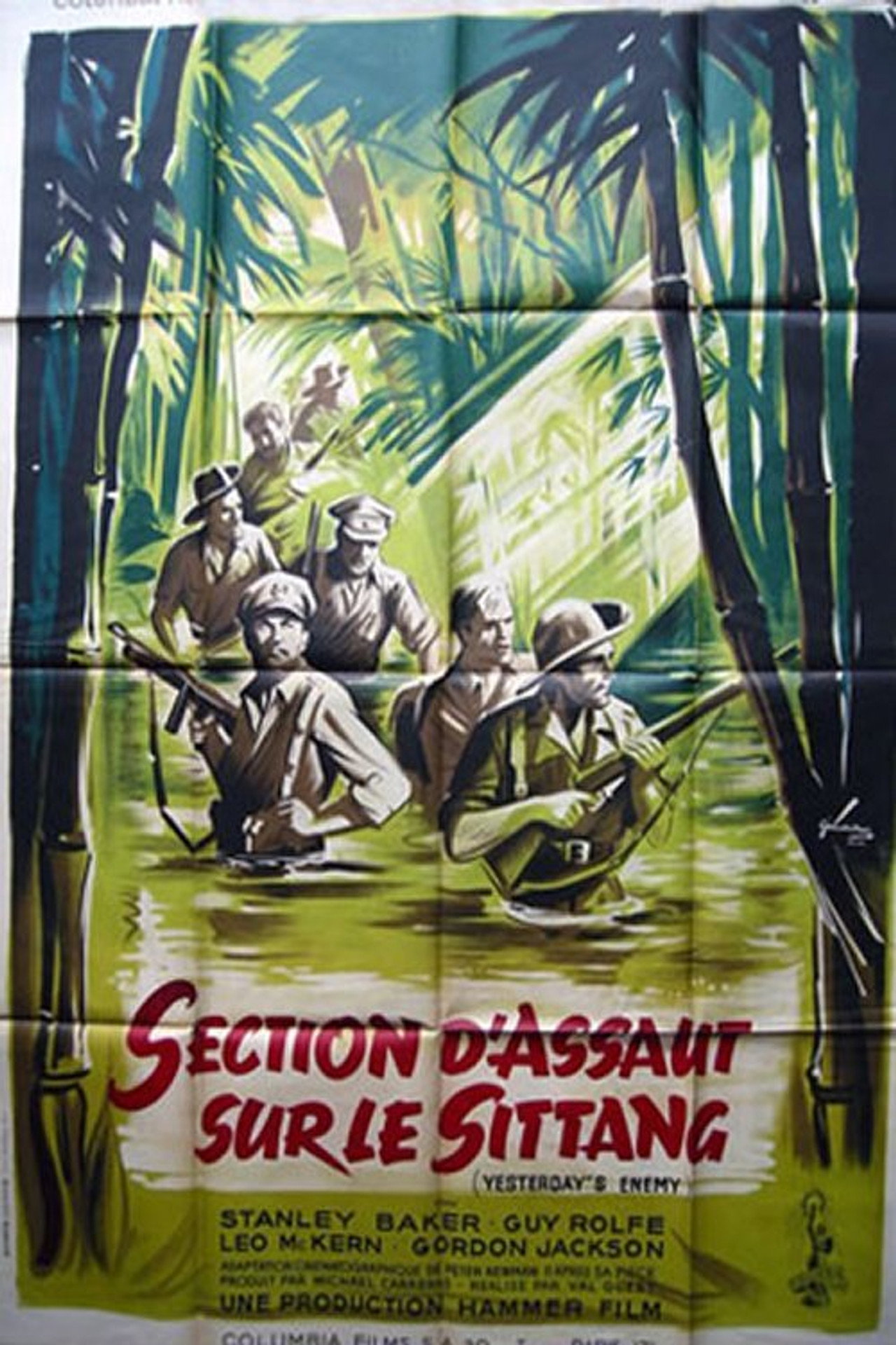 Section d'assaut sur le Sittang