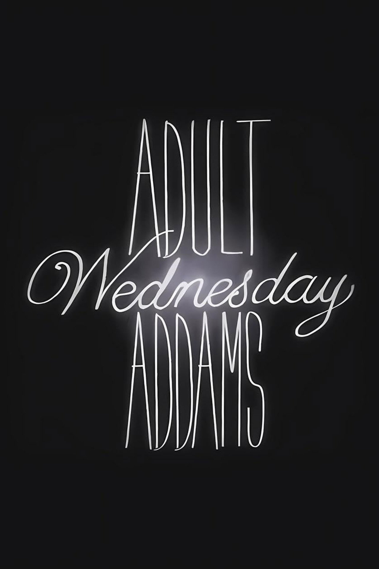 Adult Wednesday Addams affisch