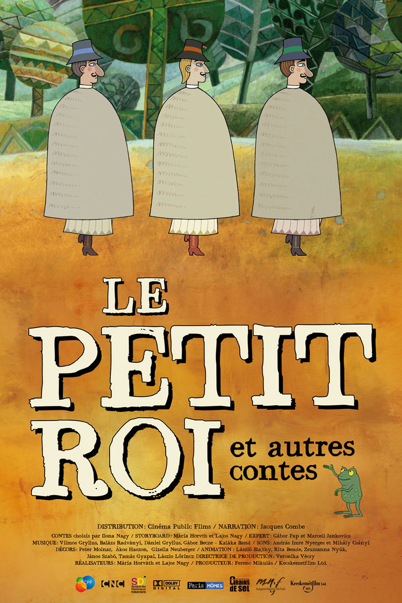 Le Petit roi et autres contes filmaffisch