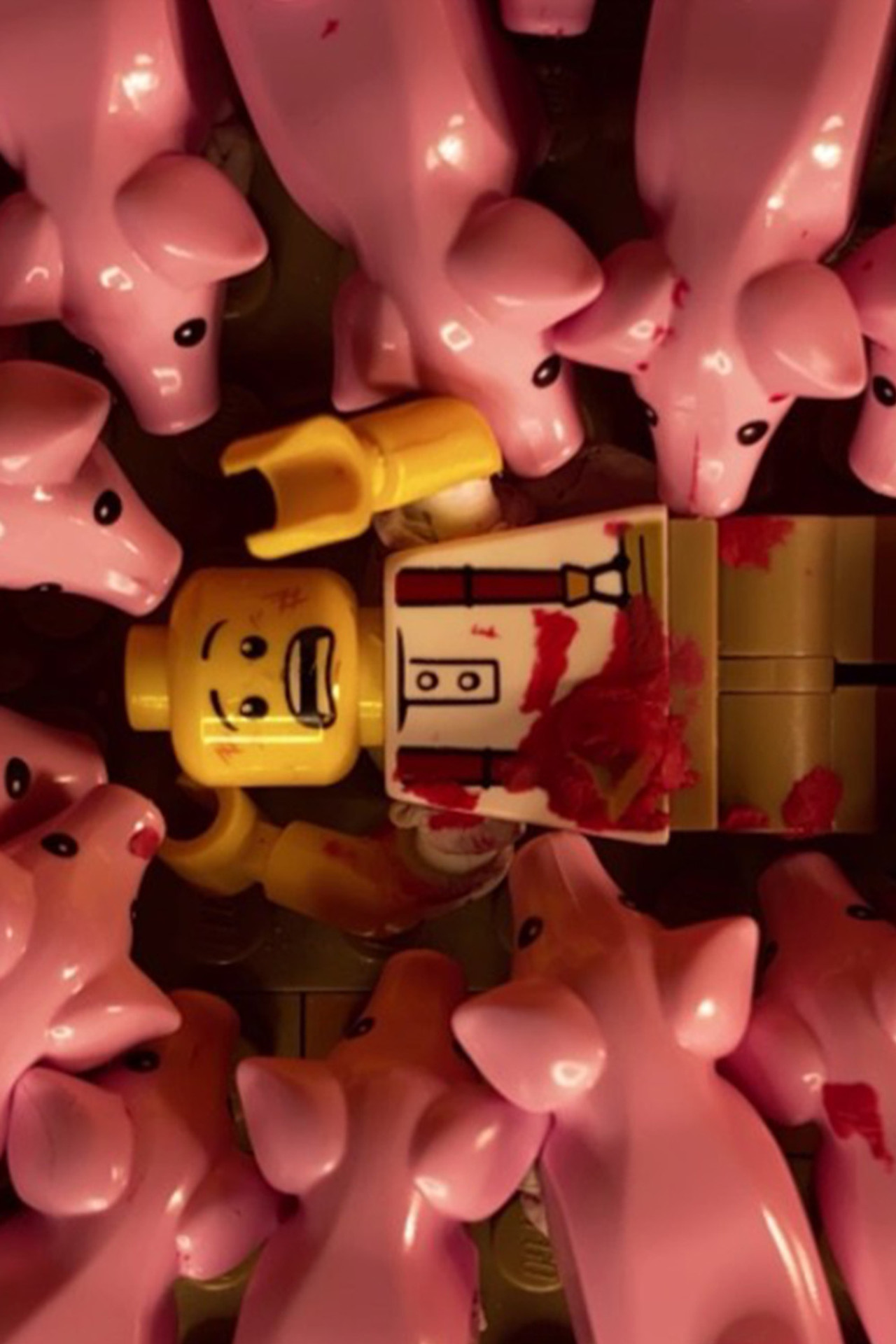 Lego Killer Pigs Backdrop