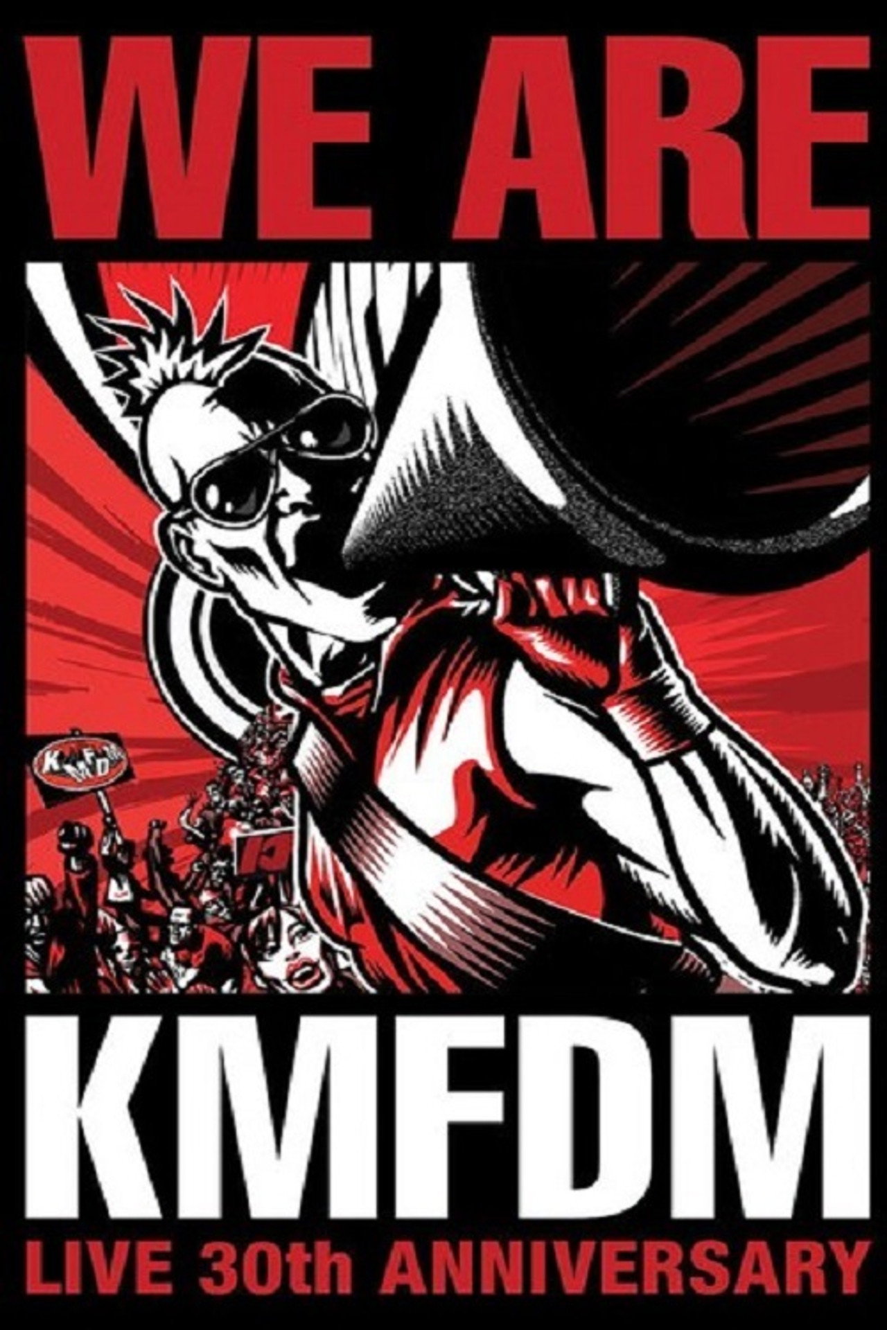 We Are KMFDM Backdrop