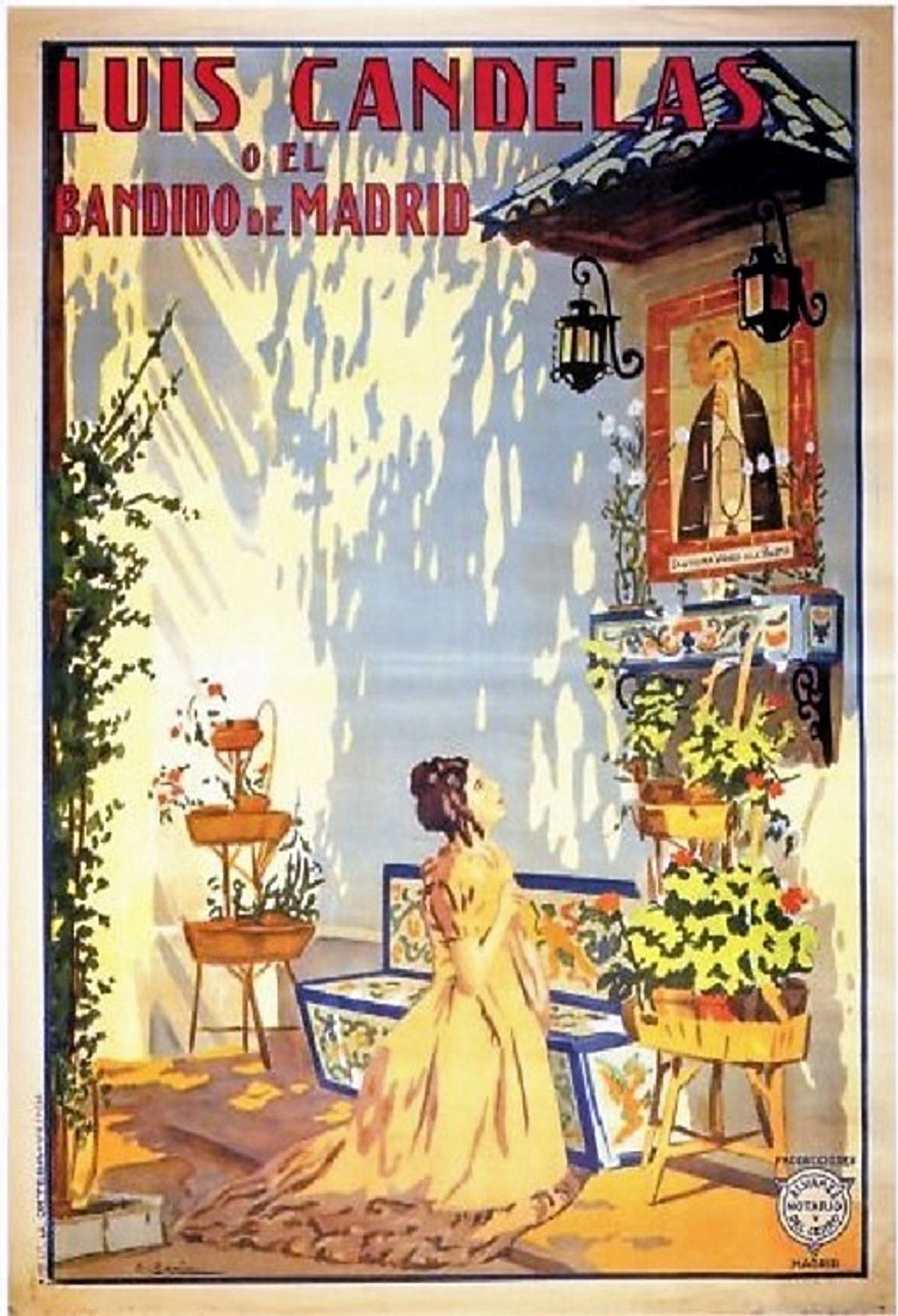 Luis Candelas or The Bandit of Madrid Backdrop