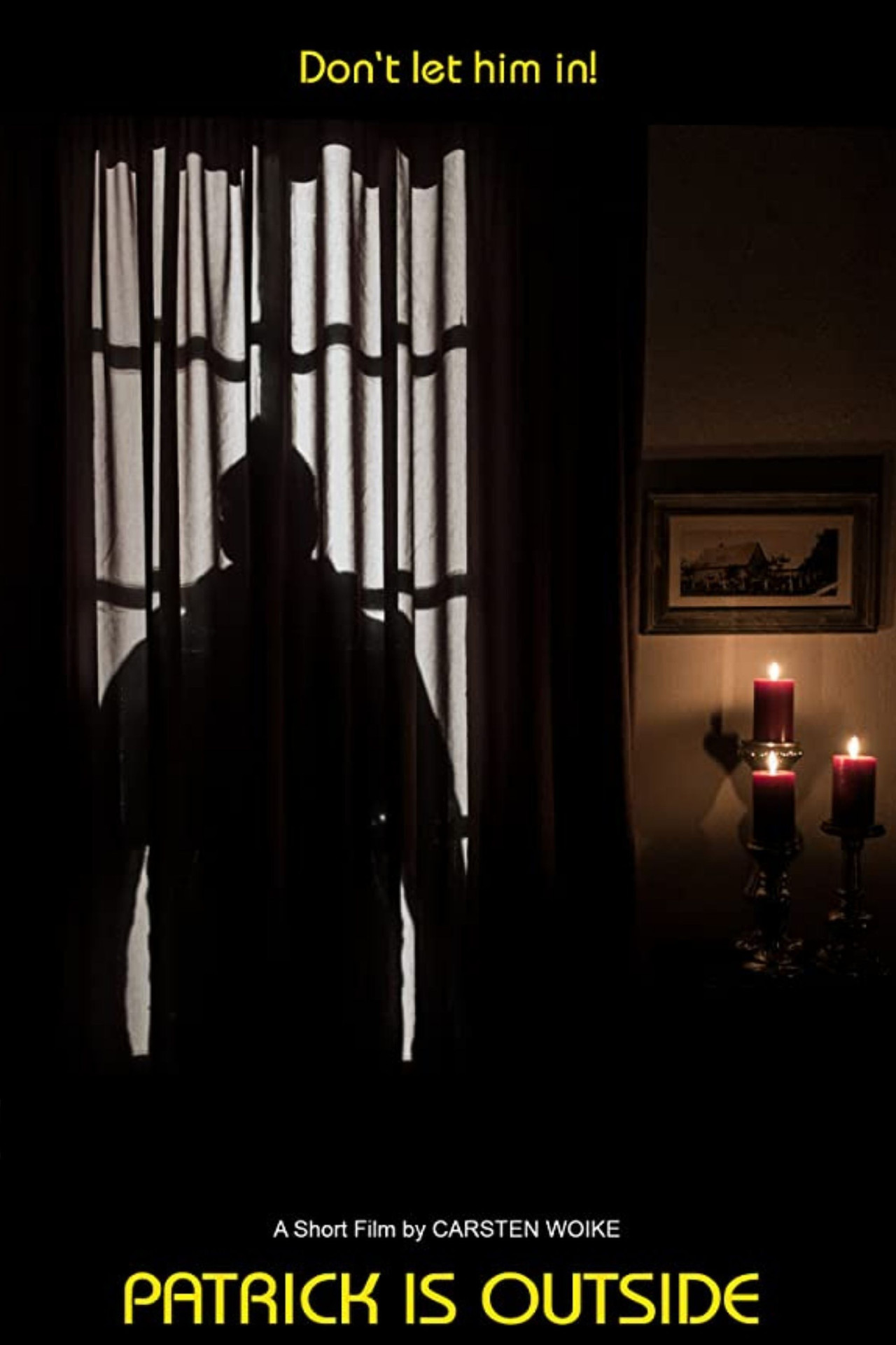 Patrick is Outside Backdrop