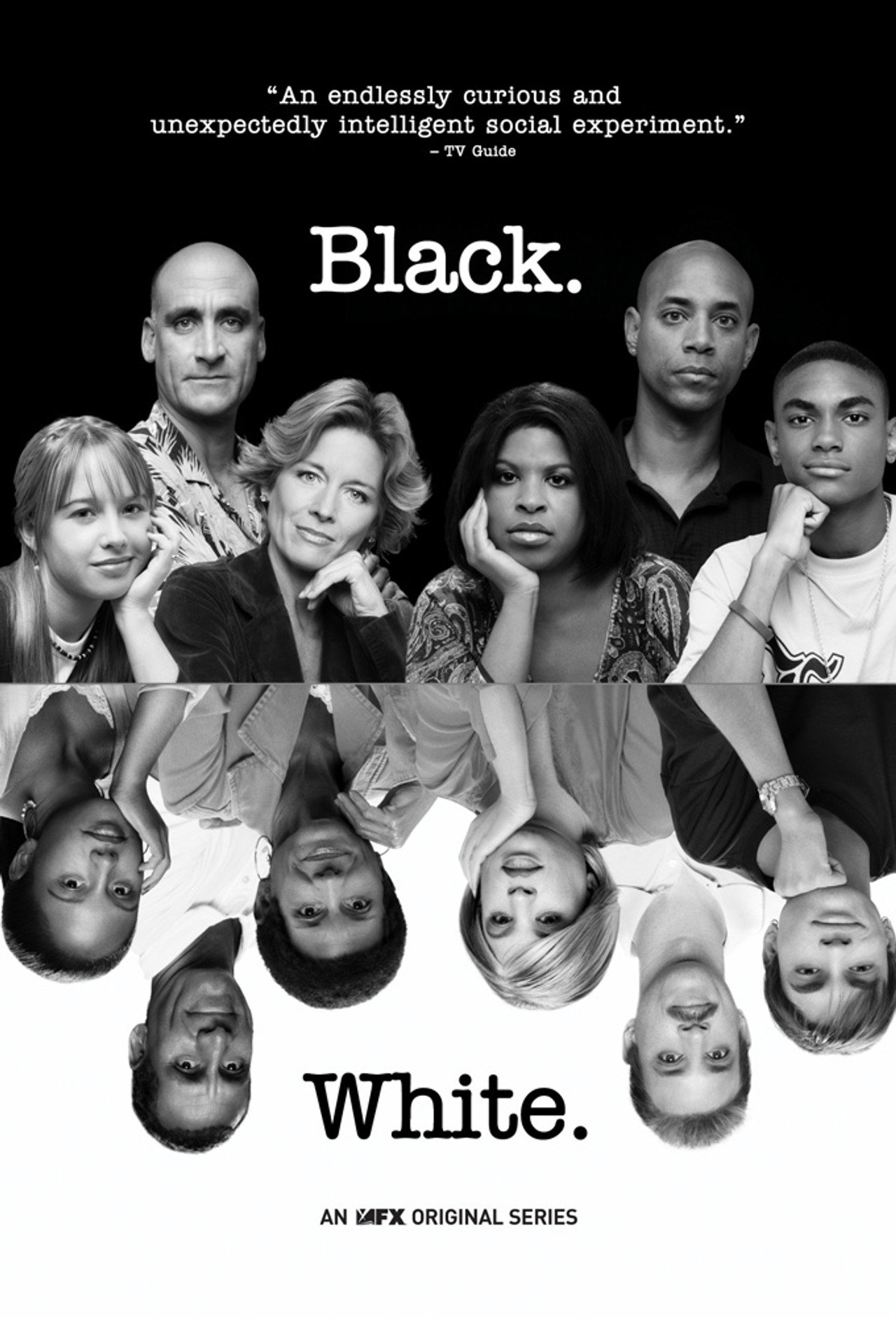 Black. White.